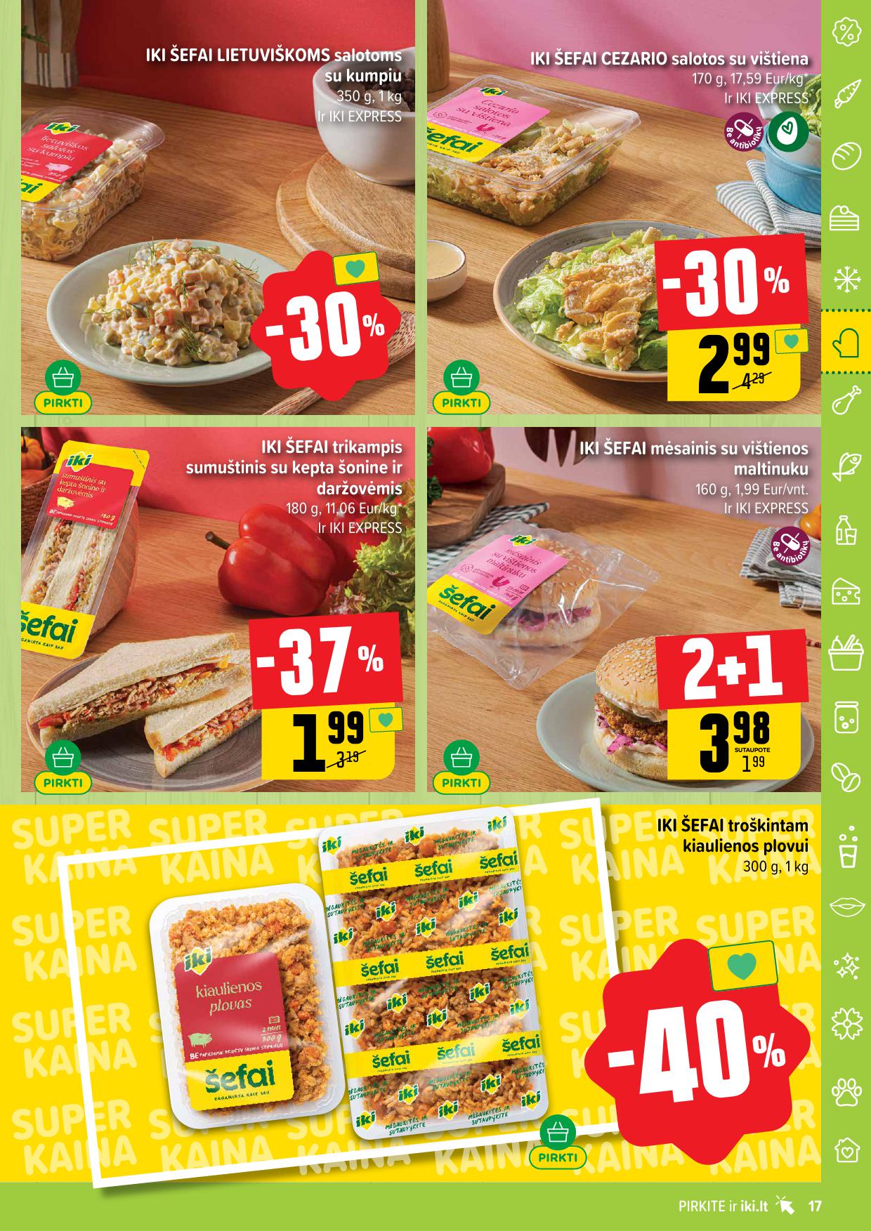 Naujausias IKI kaininis katalogas 2026.02.16 - 2026.02.22