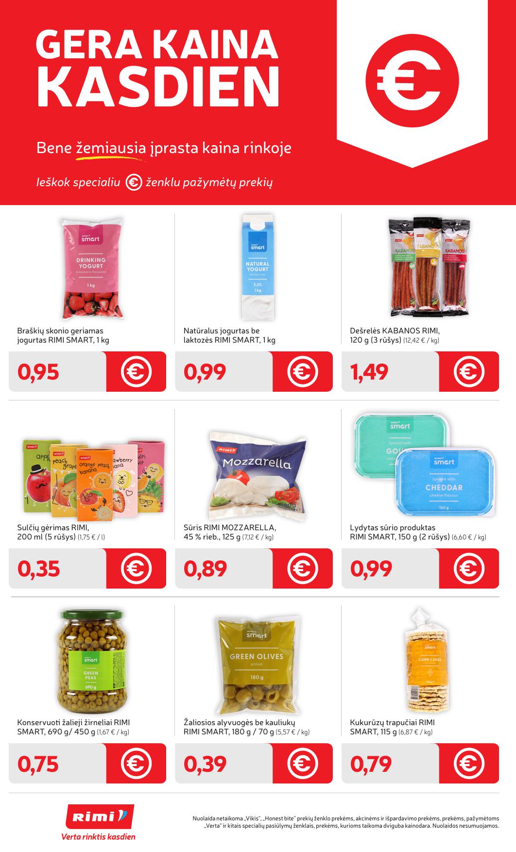 Naujausias RIMI kaininis katalogas 2026.04.07 - 2026.04.13