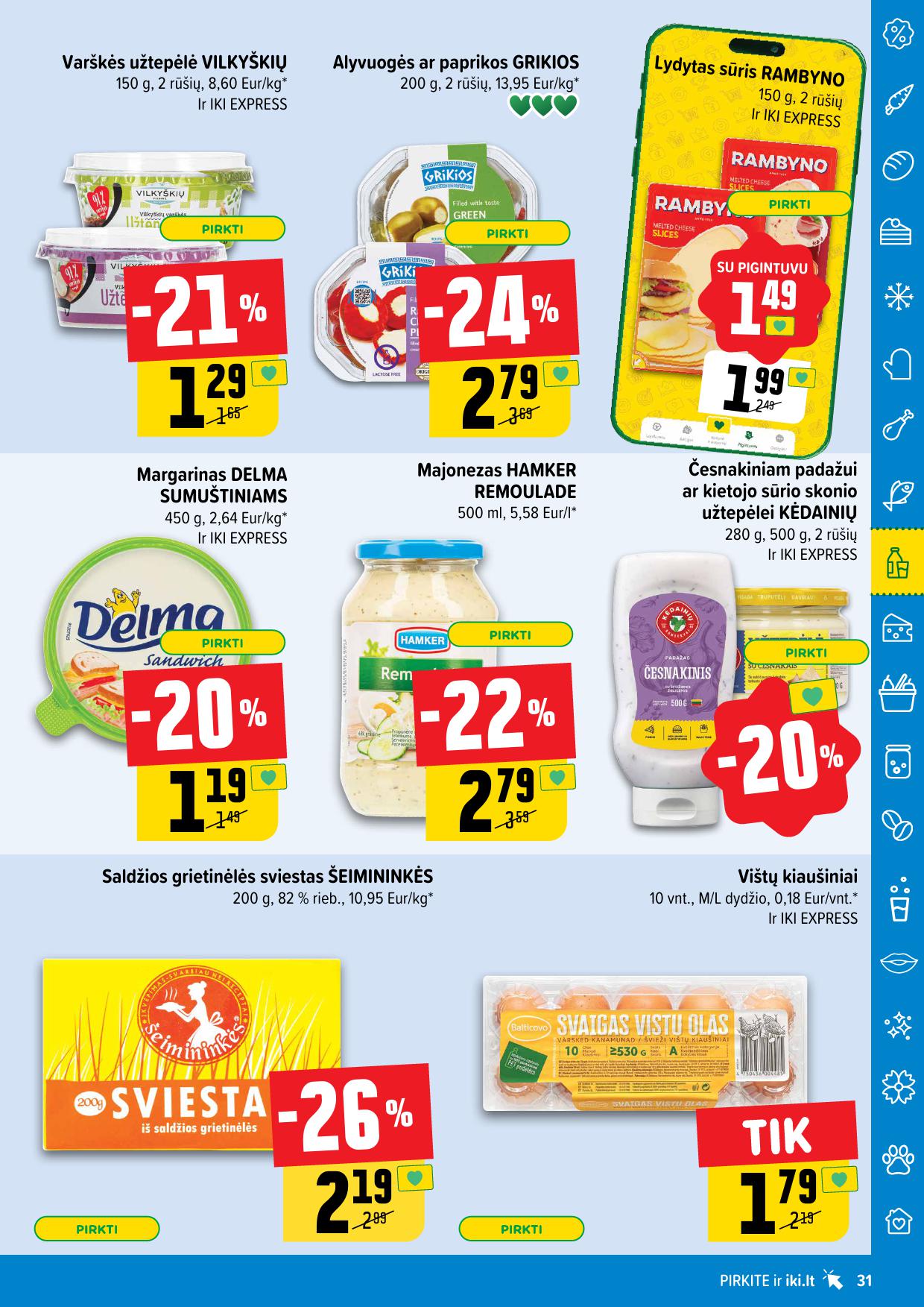 Naujausias IKI kaininis katalogas 2025.05.12 - 2025.05.18
