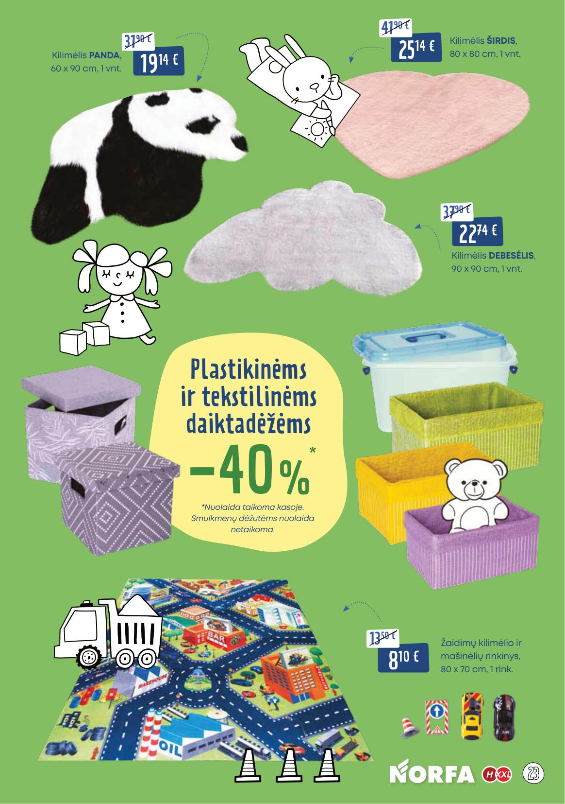 NORFA mokykliniu prekiu katalogas "Į SPALVOTĄ MOKSLO PASAULĮ!" 2023.08.01 - 2023.08.21