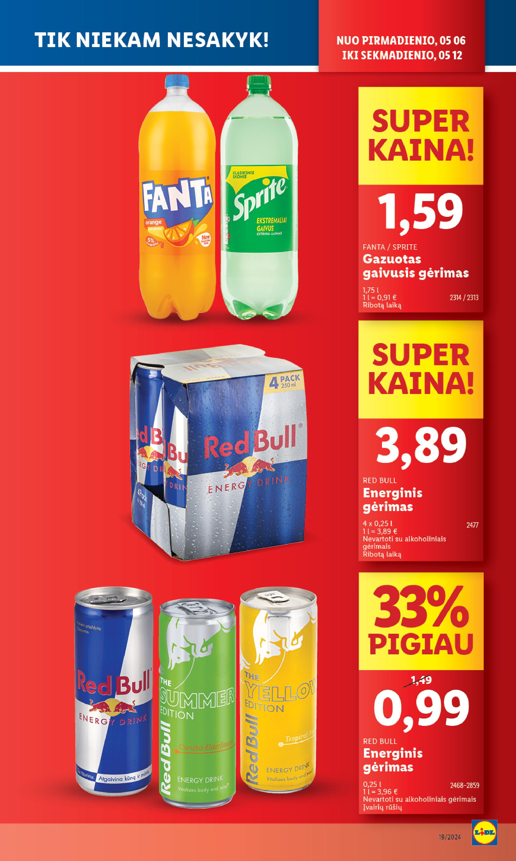 Naujausias LIDL kaininis katalogas 2024.05.06 - 2024.05.12