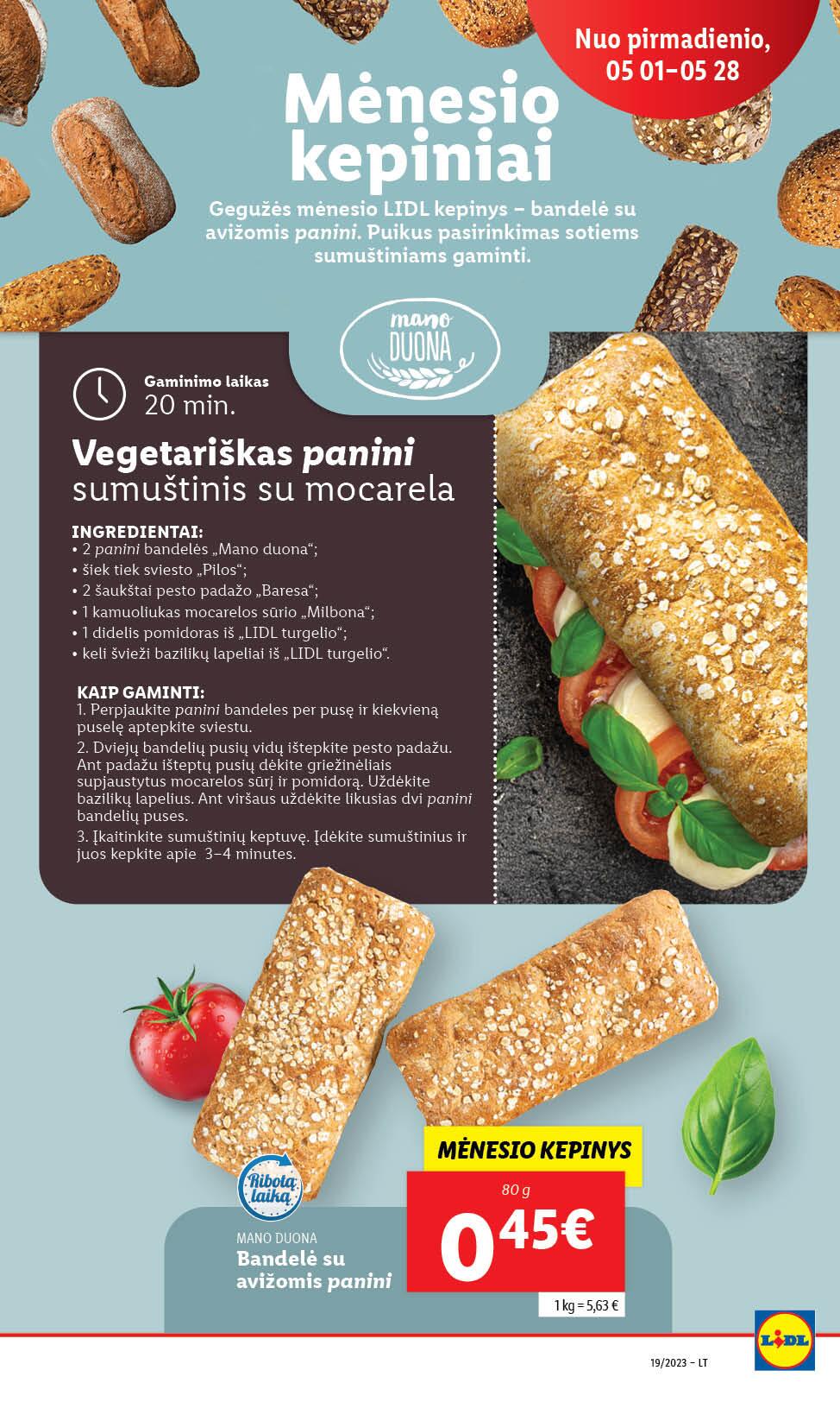 Naujausias LIDL kaininis katalogas 2023.05.08 - 2023.05.14