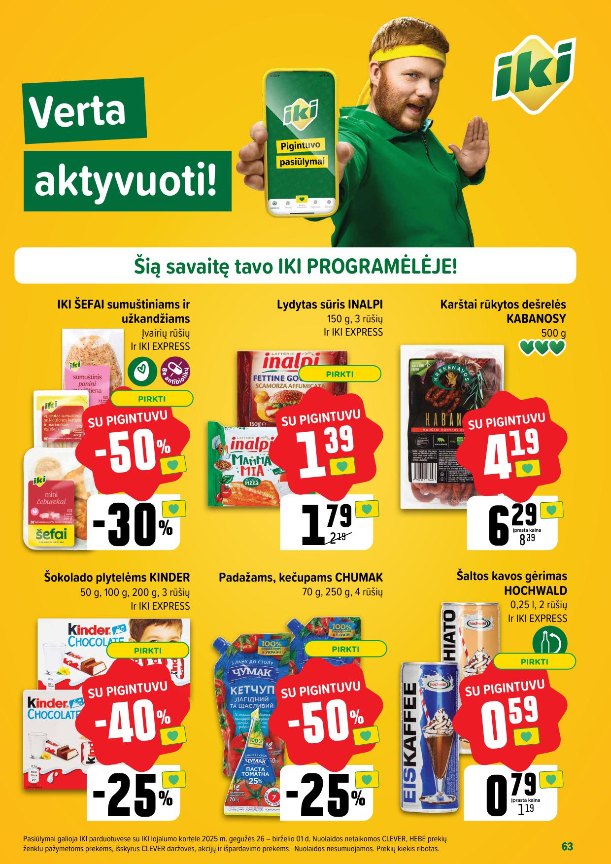 Naujausias IKI kaininis katalogas 2025.05.26 - 2025.06.01