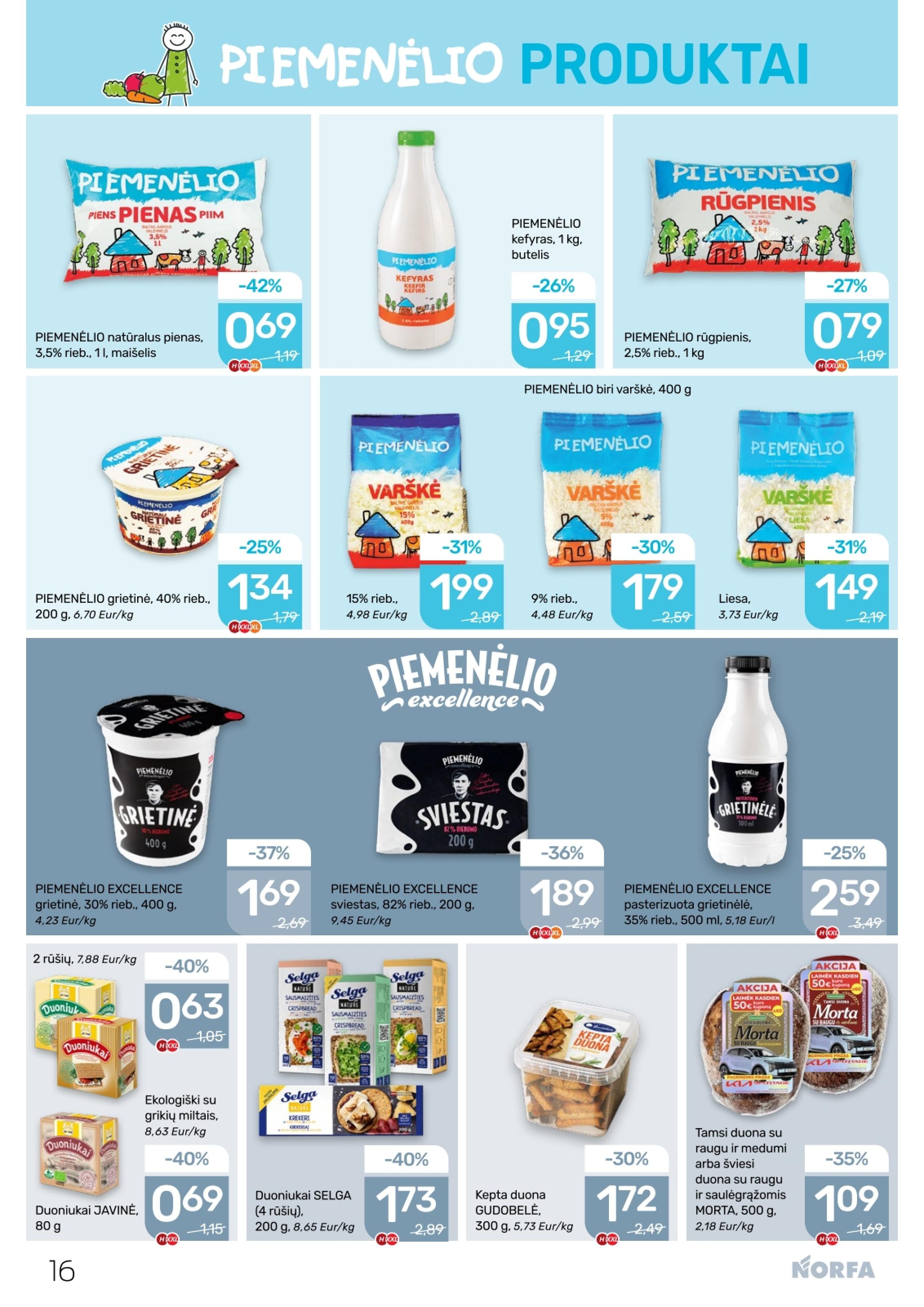 Naujausias NORFA kaininis katalogas 2026.02.05 - 2026.02.18