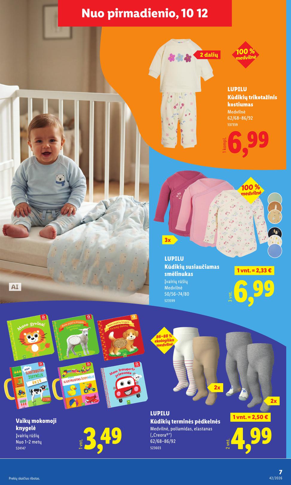 LIDL ne maisto prekių leidinys 2026.10.12 - 2026.10.18