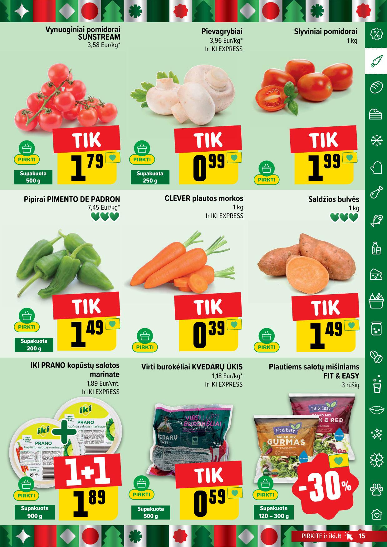 Naujausias IKI kaininis katalogas 2025.12.08 - 2025.12.14