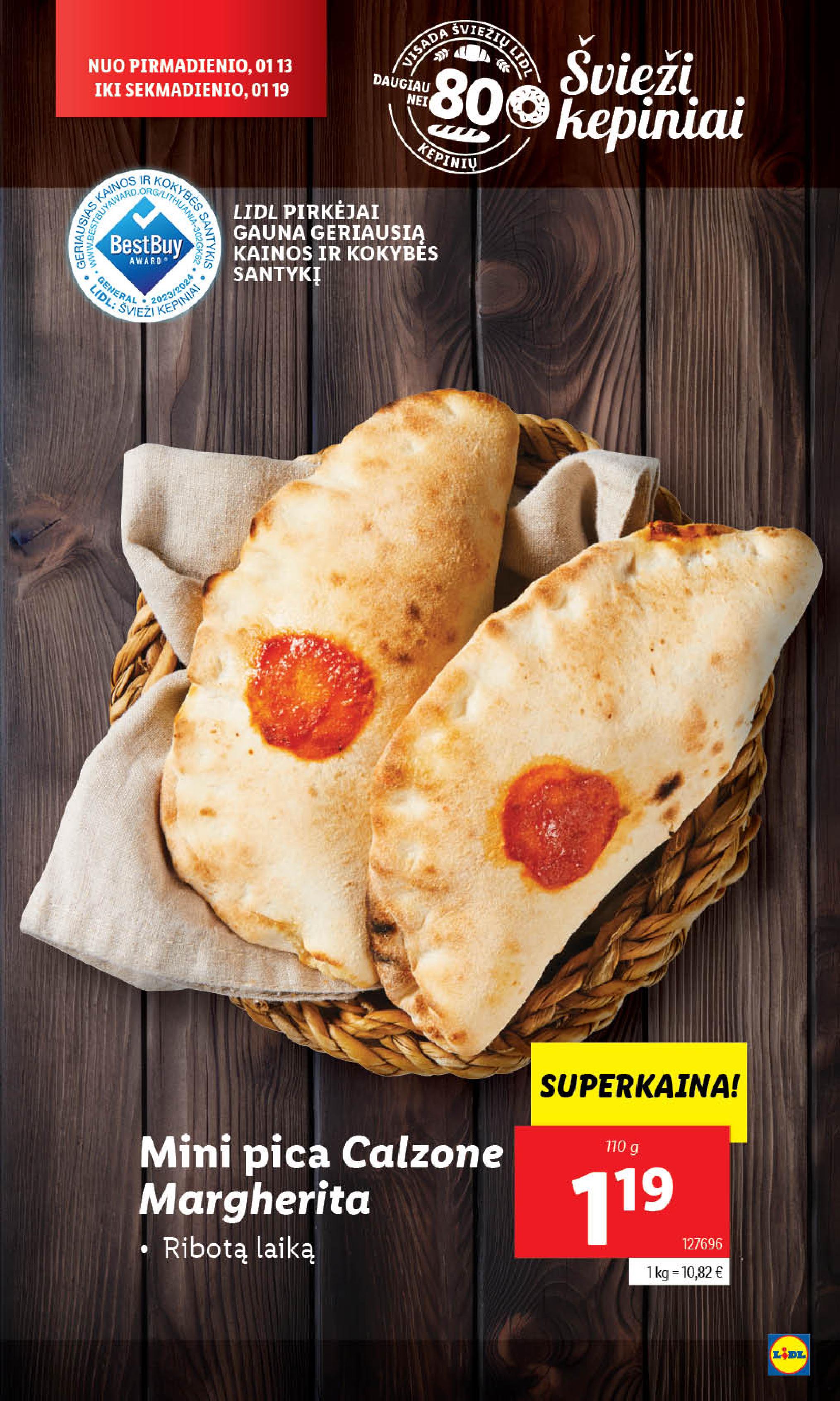 Naujausias LIDL kaininis katalogas 2025.01.13 - 2025.01.19