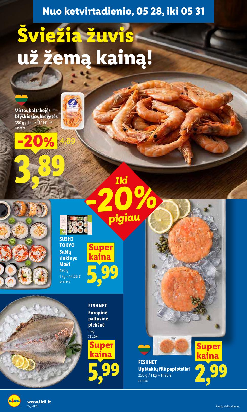 Naujas LIDL leidinys nuo 2026.05.25 iki 2026.05.31