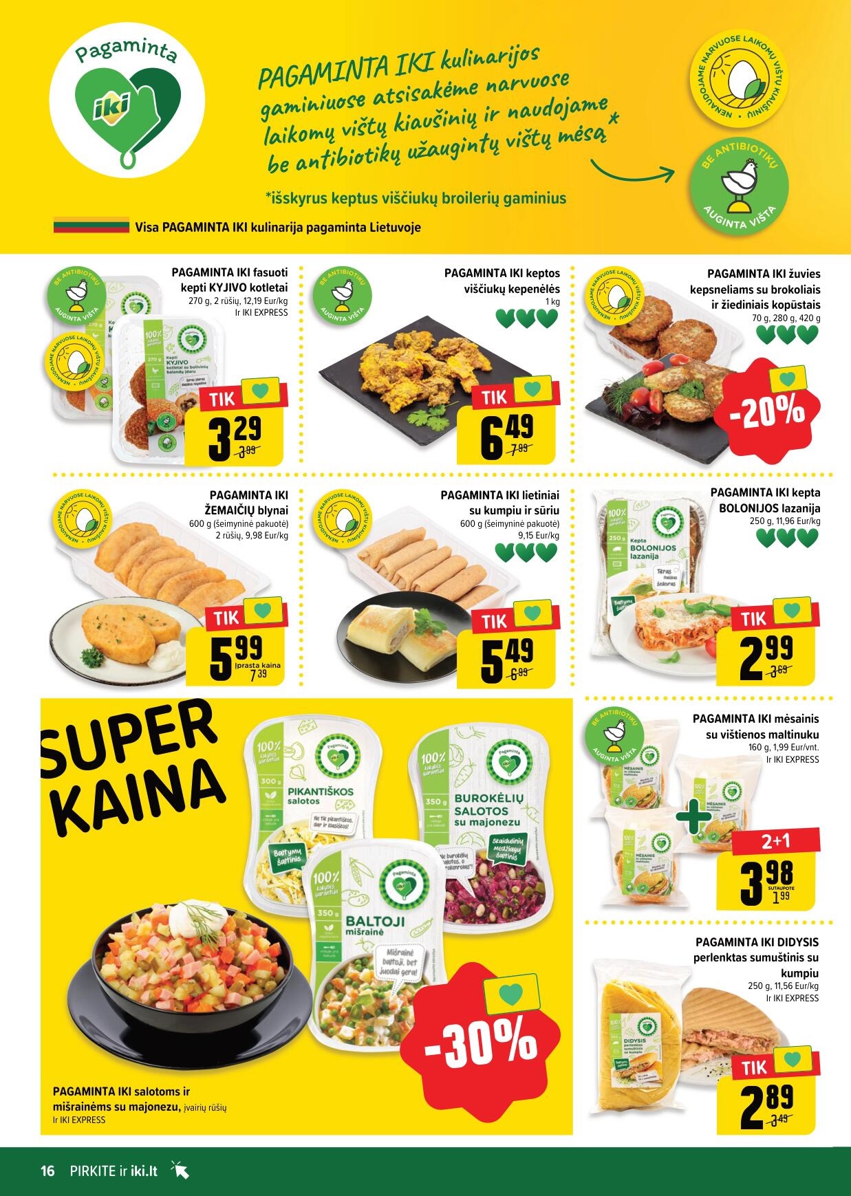 Naujausias IKI kaininis katalogas 2024.02.05 - 2024.02.11
