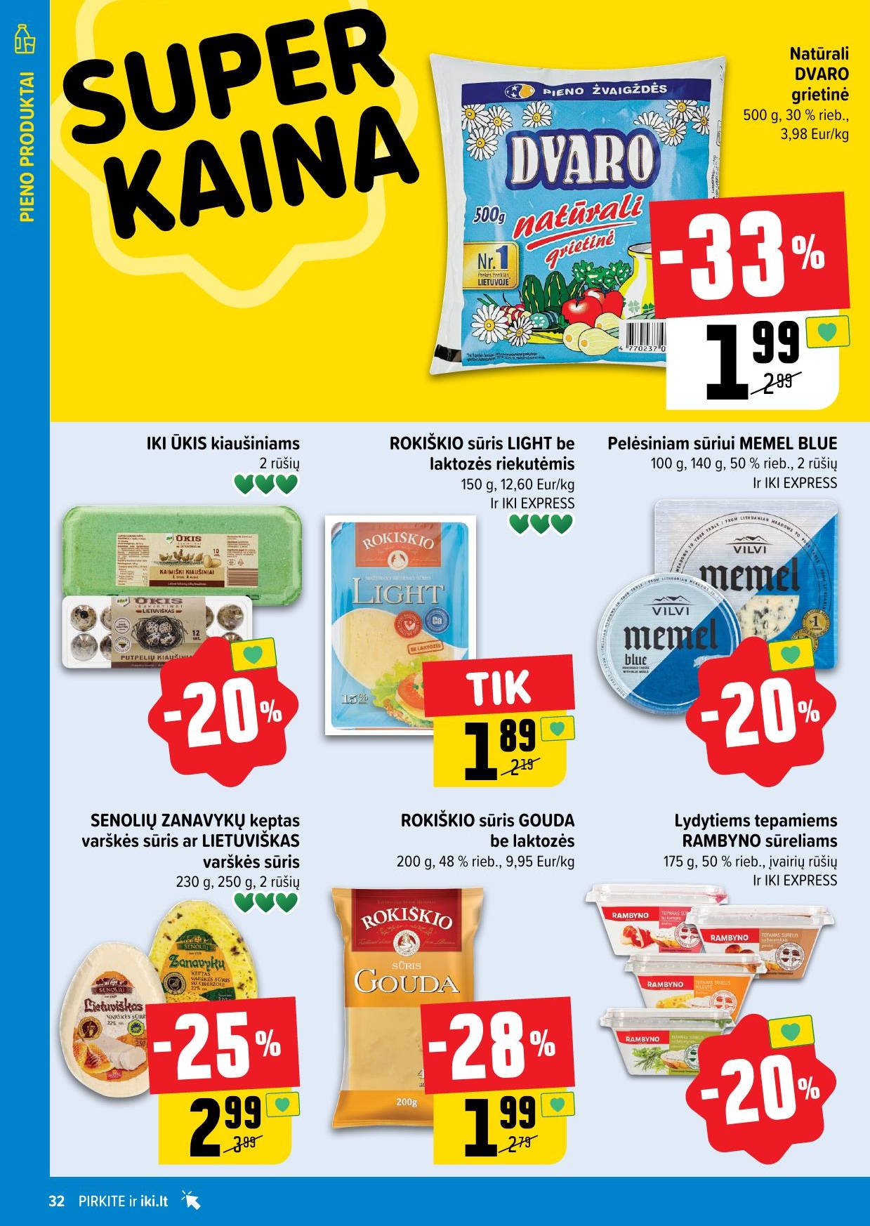 Naujausias IKI kaininis katalogas 2024.08.12 - 2024.08.18
