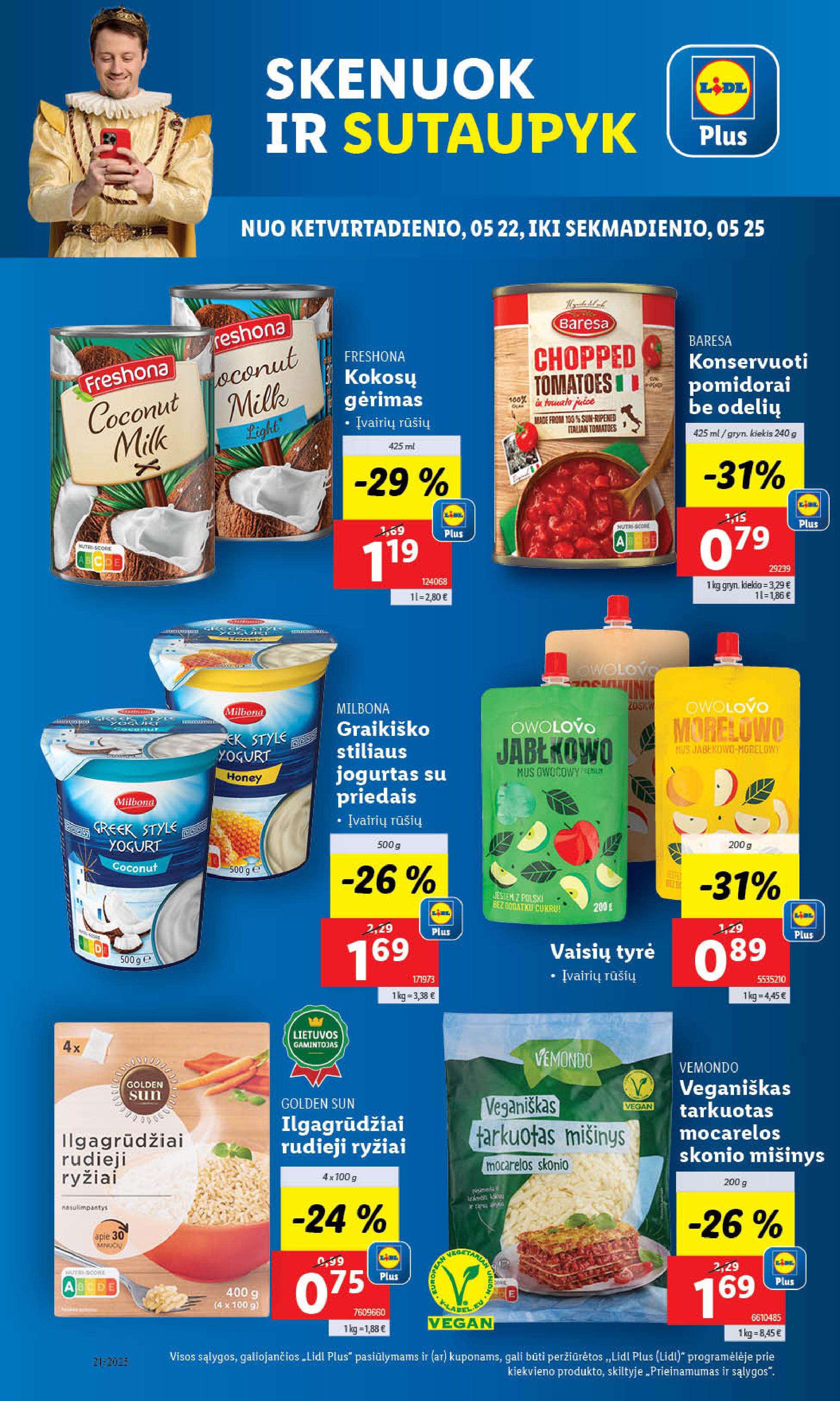 Naujausias LIDL kaininis katalogas 2025.05.19 - 2025.05.25