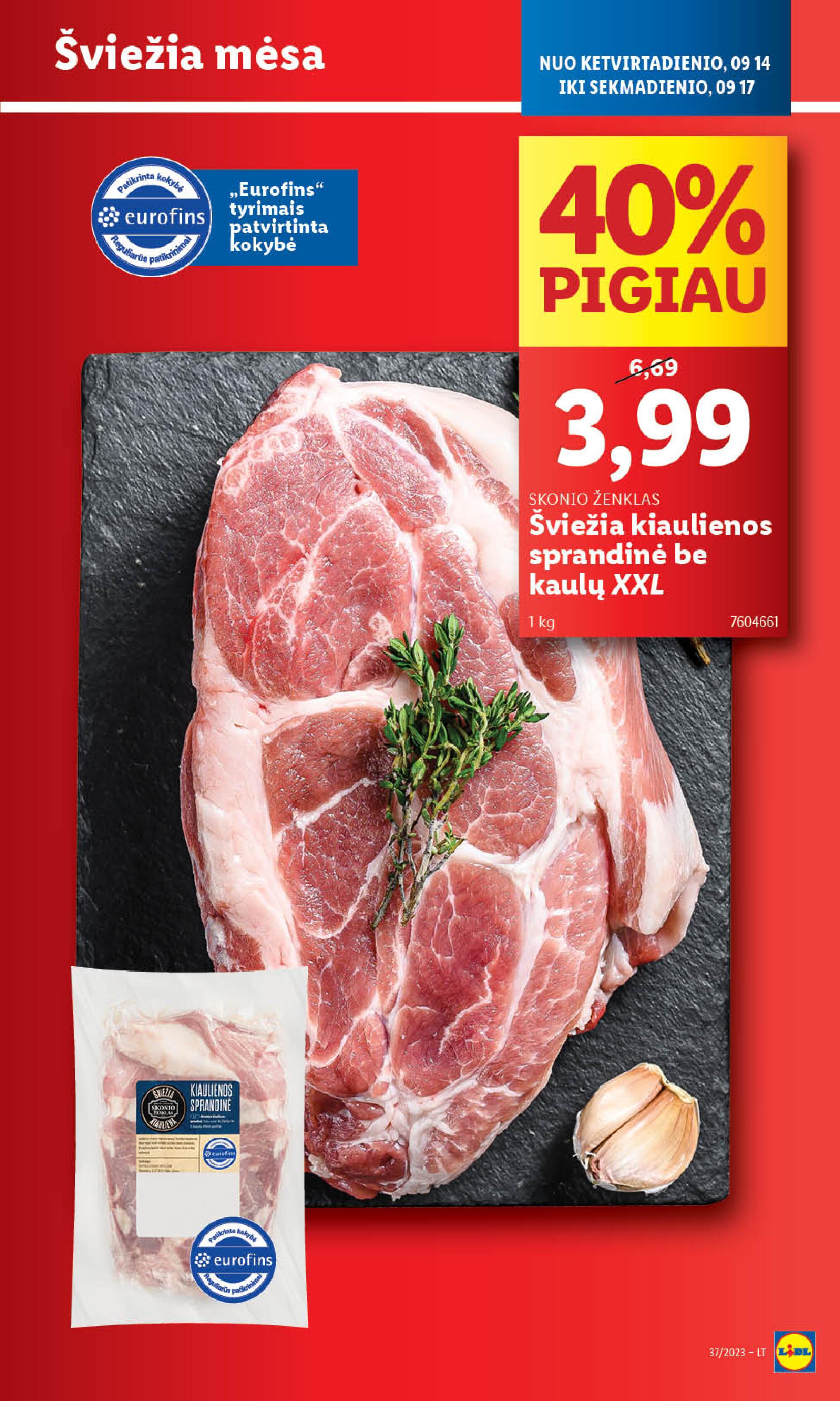 Naujausias LIDL kaininis katalogas 2023.09.11 - 2023.09.17