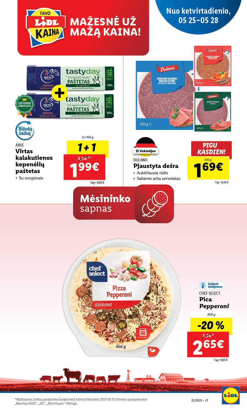 Naujausias LIDL kaininis katalogas 2023.05.22 - 2023.05.28
