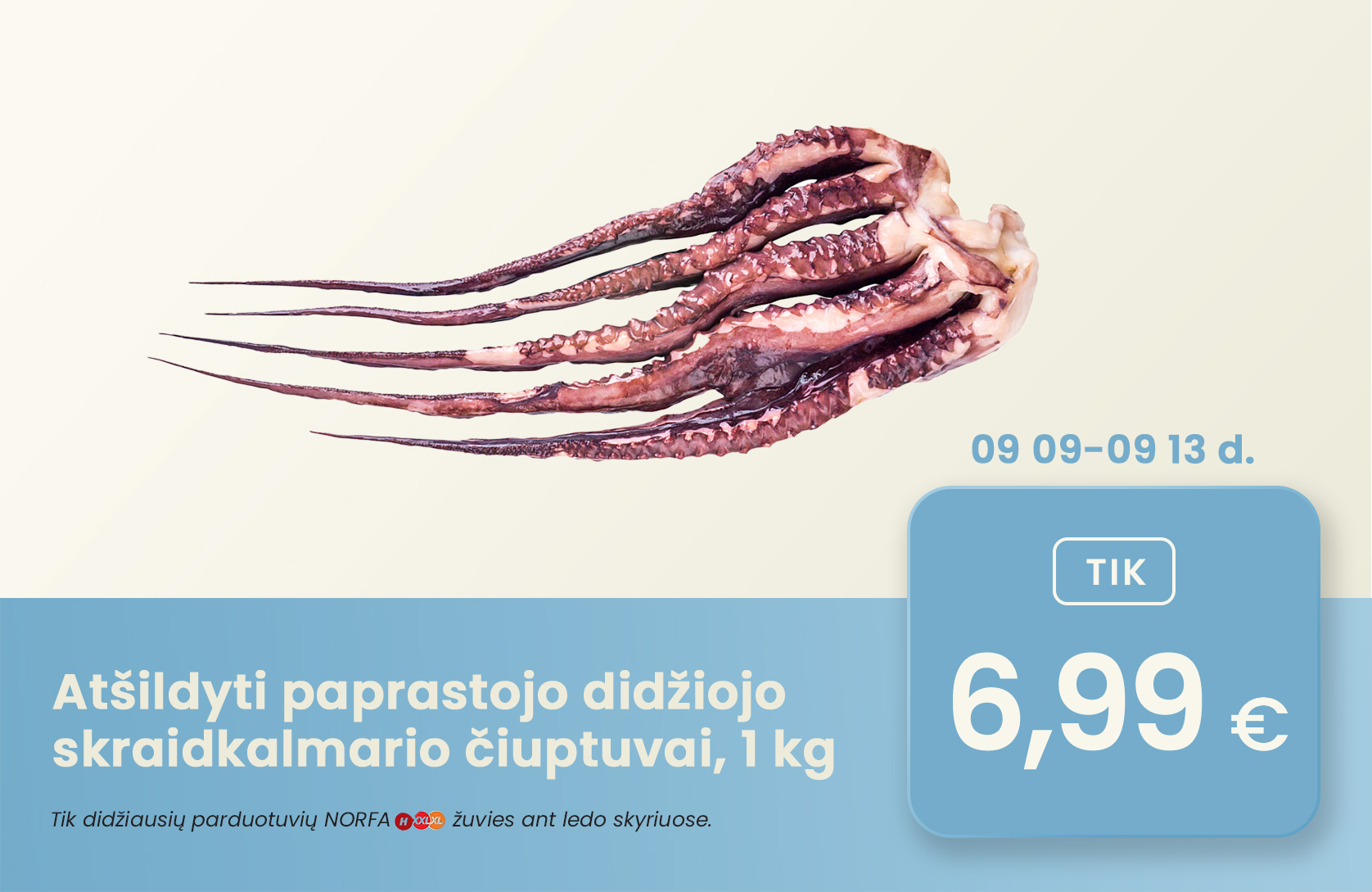 NORFA savaitgalio akcijos galioja rugsėjo 11 - rugsėjo 13 d.