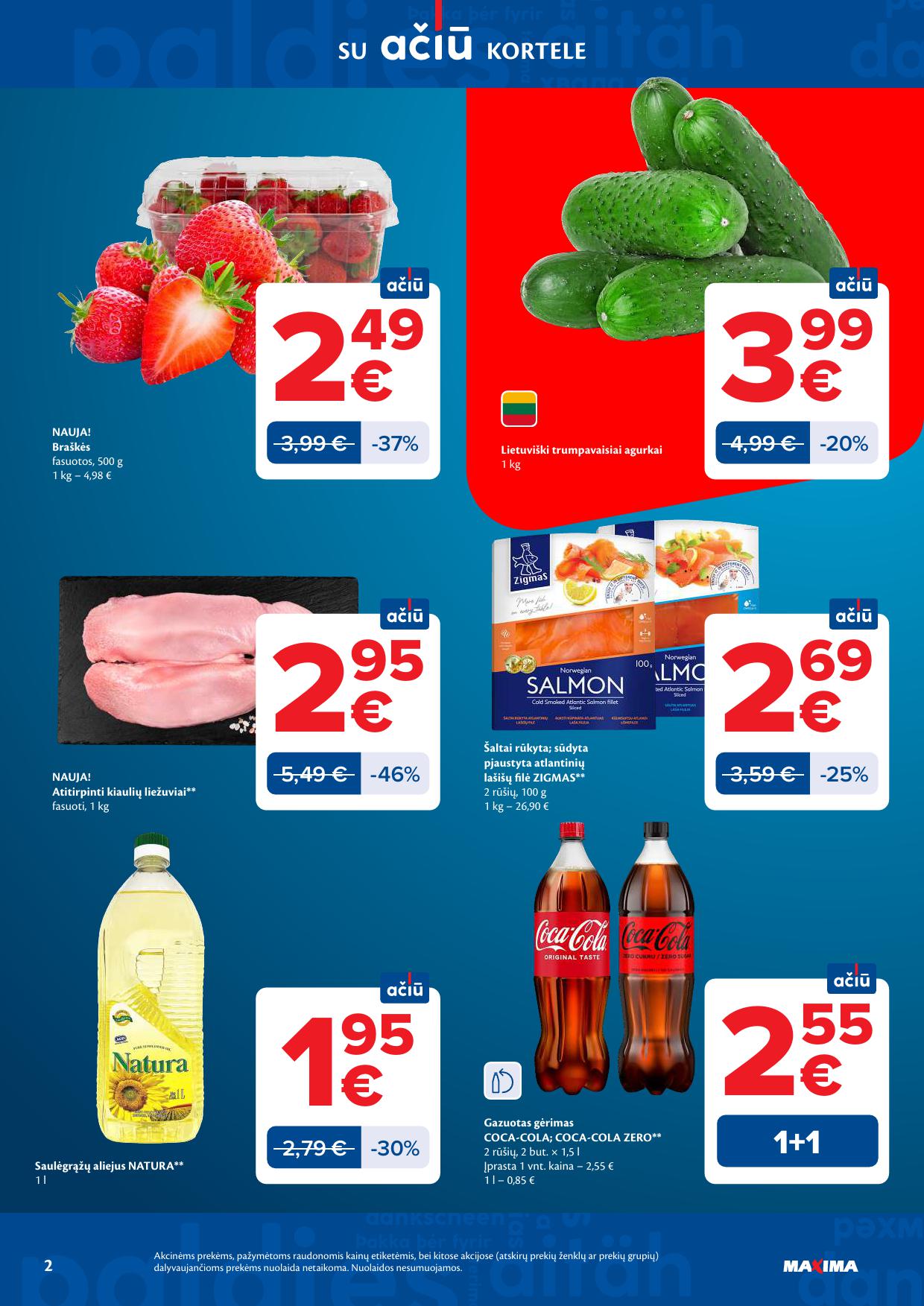 Naujausias MAXIMA kaininis katalogas 2026.03.31 - 2026.04.06