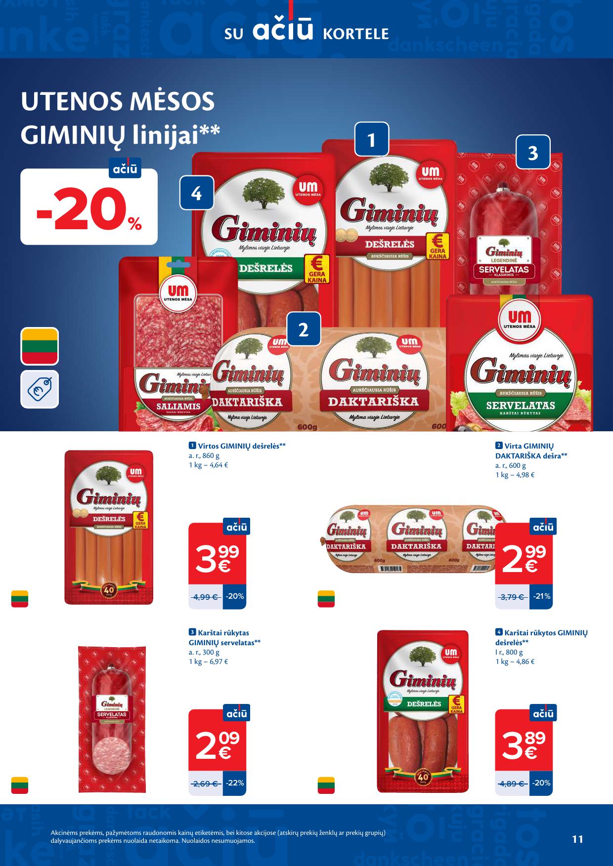 MAXIMA akcijų ir nuolaidų leidinys Nr.16 2026.04.14 - 2026.04.20