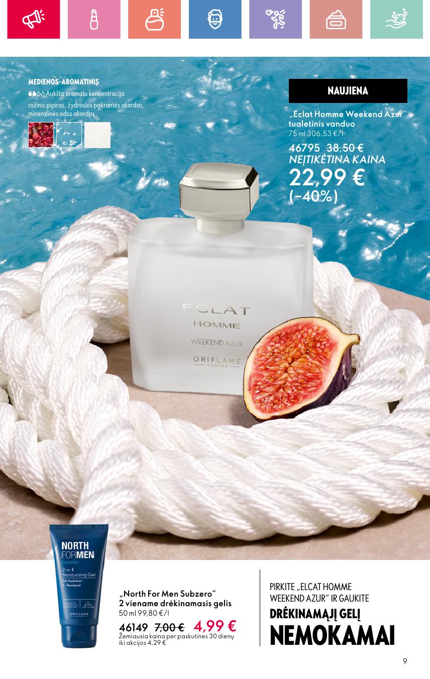 Naujas ORIFLAME katalogas galioja 2025.06.22 - 2025.07.12