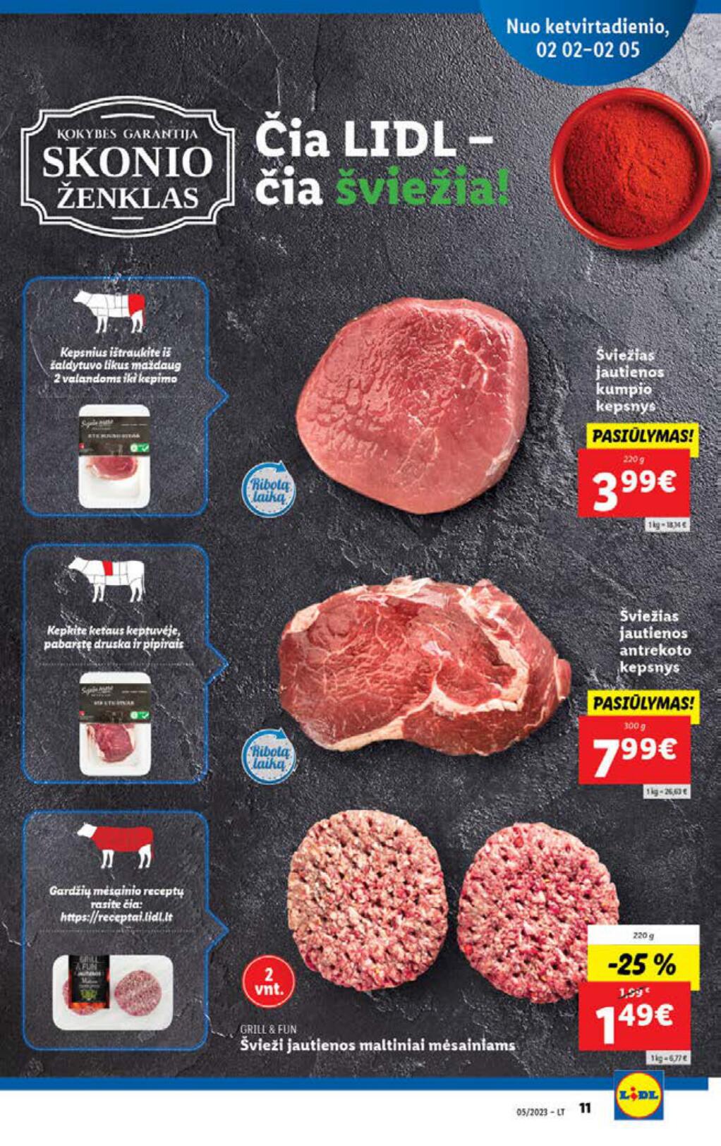 Naujausias LIDL kaininis katalogas 2023.01.30 - 2023.02.05
