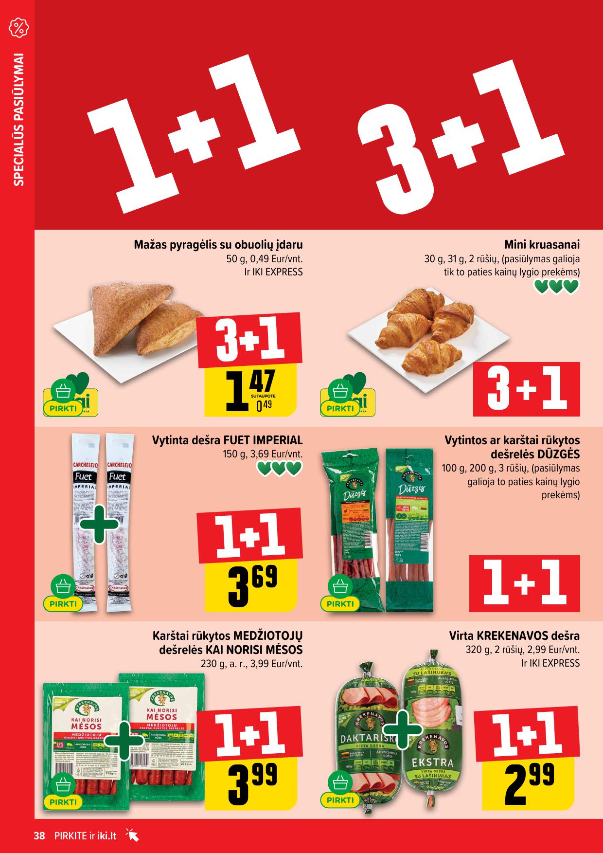 Naujausias IKI kaininis katalogas 2026.02.23 - 2026.03.01