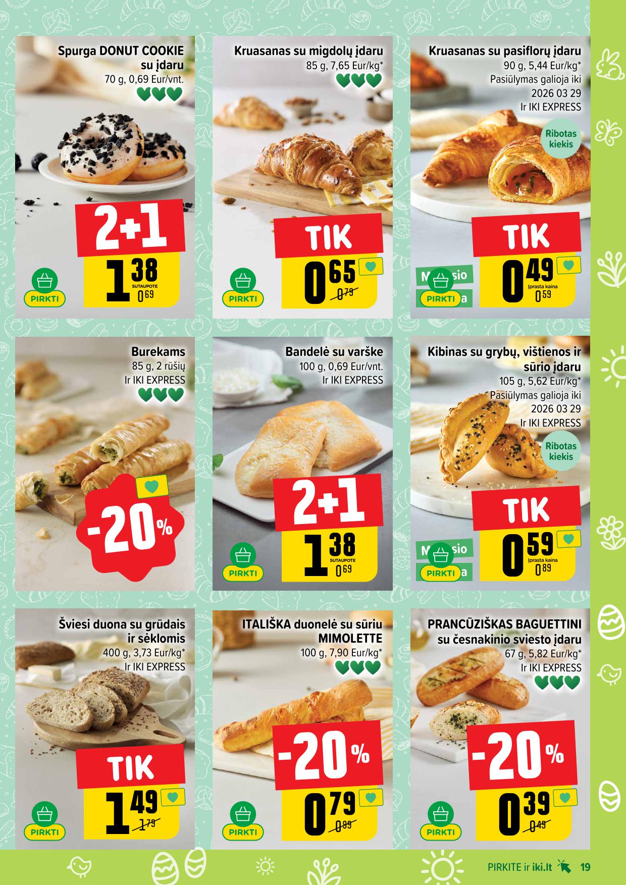 Naujausias IKI kaininis katalogas 2026.03.23 - 2026.03.29