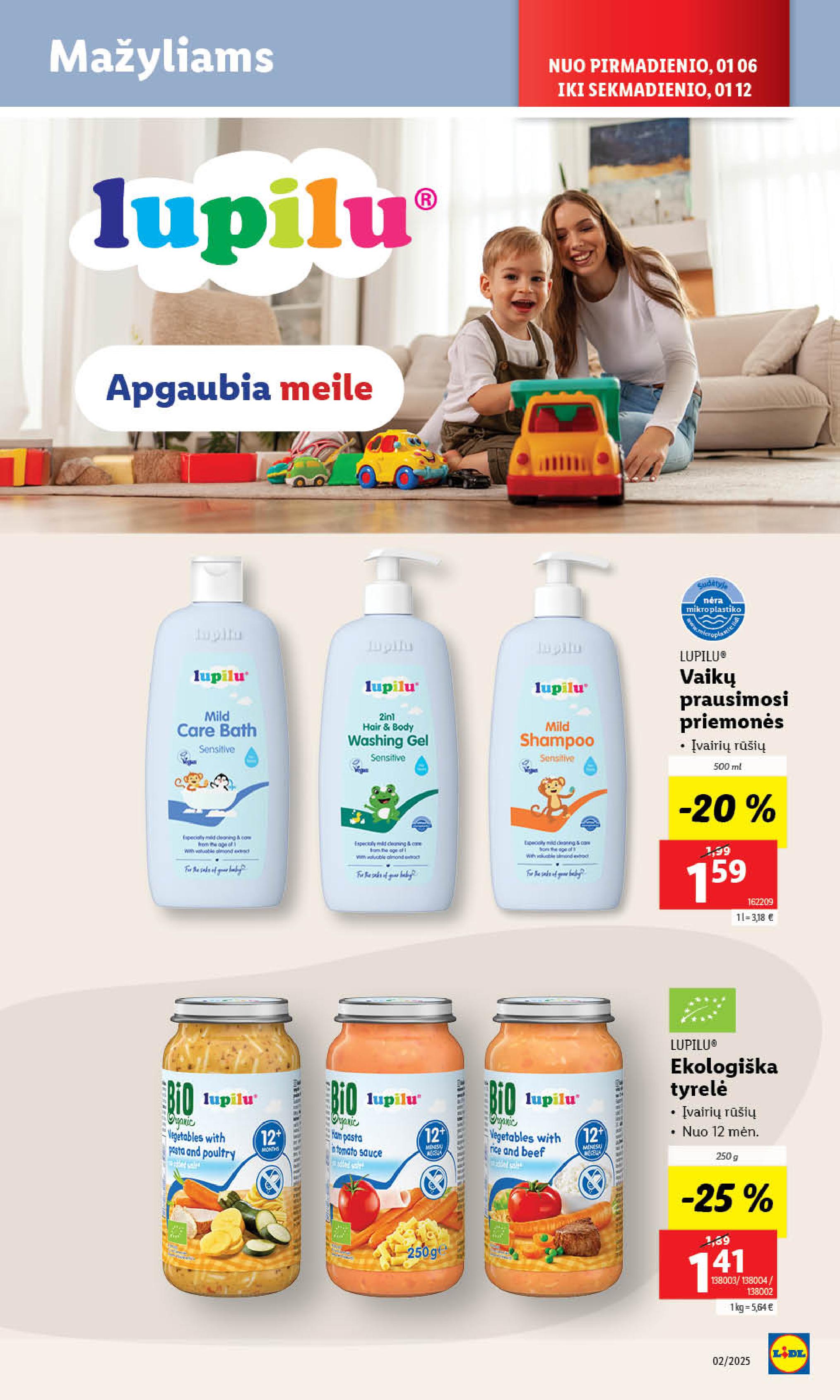 Naujausias LIDL kaininis katalogas 2025.01.06 - 2025.01.12