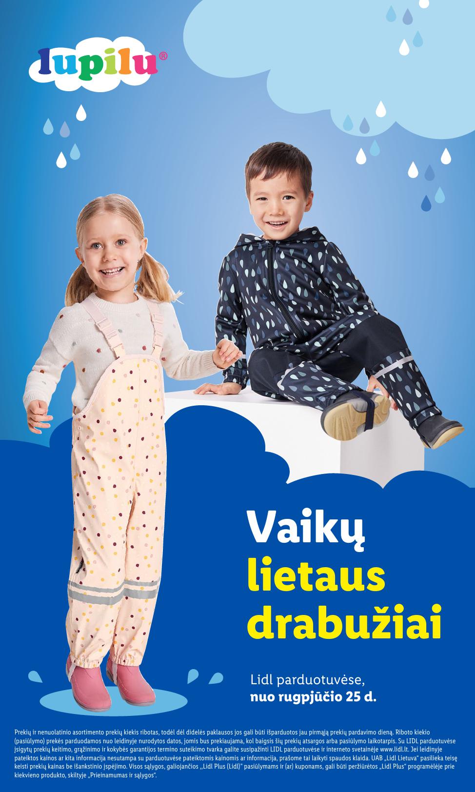 LIDL mokyklos prekių katalogas "Į žinių pasaulį" galioja nuo 2025.07.21