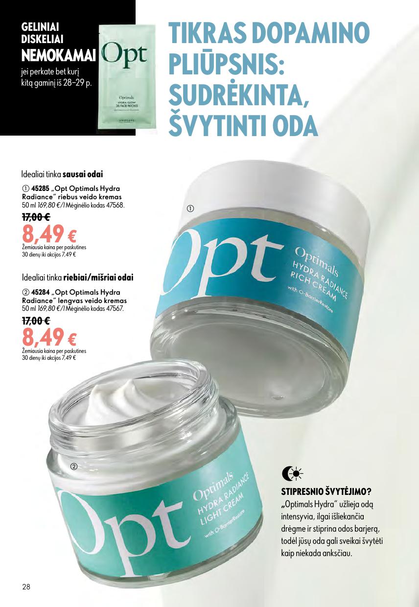 Naujas ORIFLAME  katalogas galioja 2026.08.05 - 2026.08.25