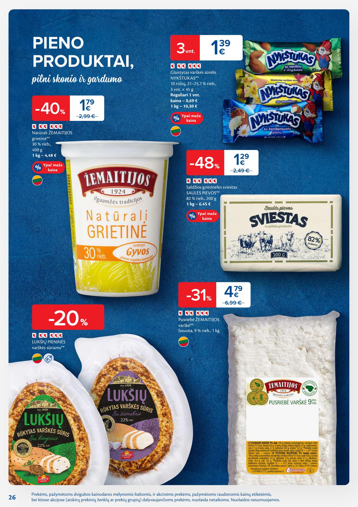 Naujausias MAXIMA kaininis katalogas 2026.02.17 - 2026.02.23