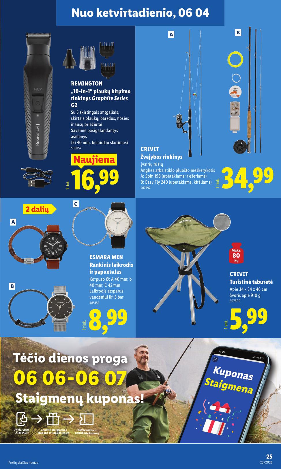 LIDL ne maisto prekių leidinys 2026.06.01 - 2026.06.07