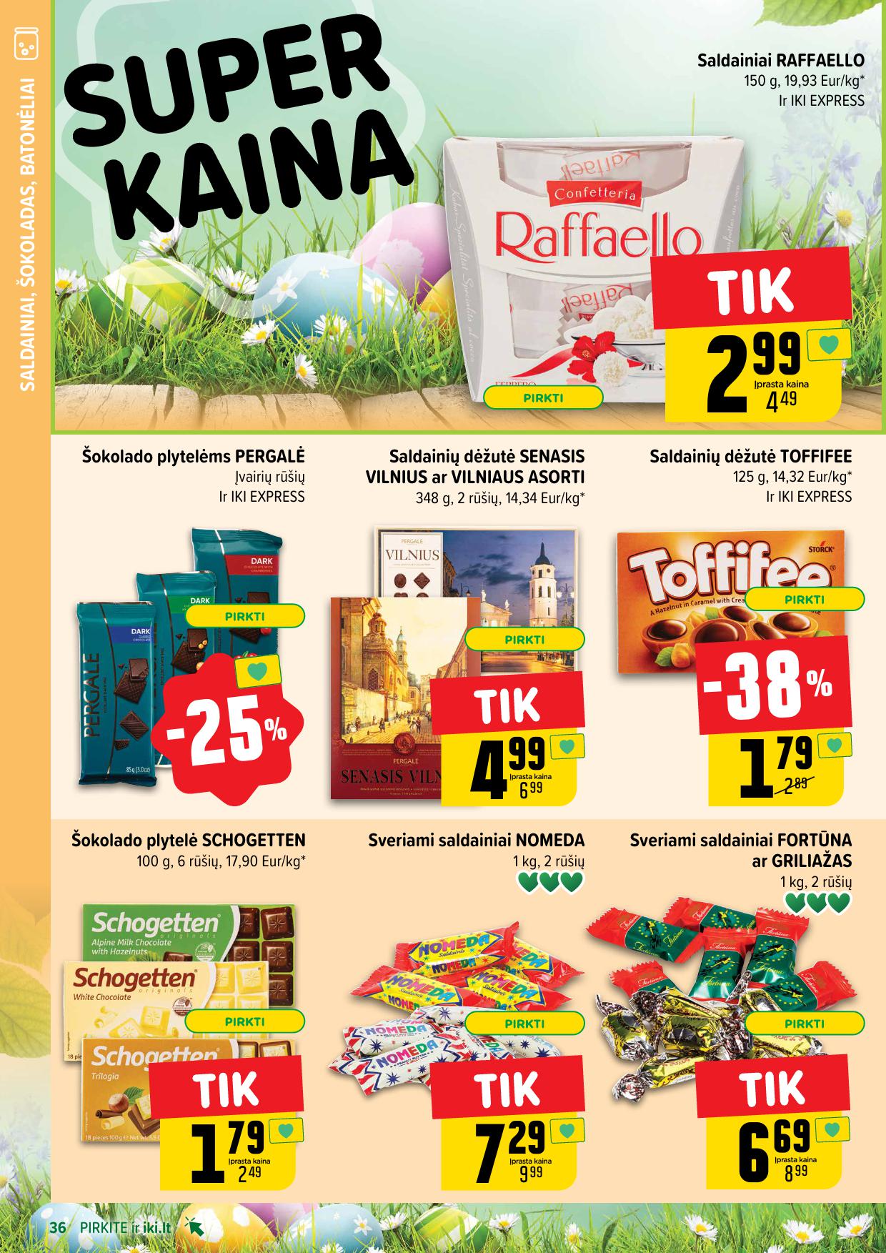 Naujausias IKI kaininis katalogas 2025.04.14 - 2025.04.19