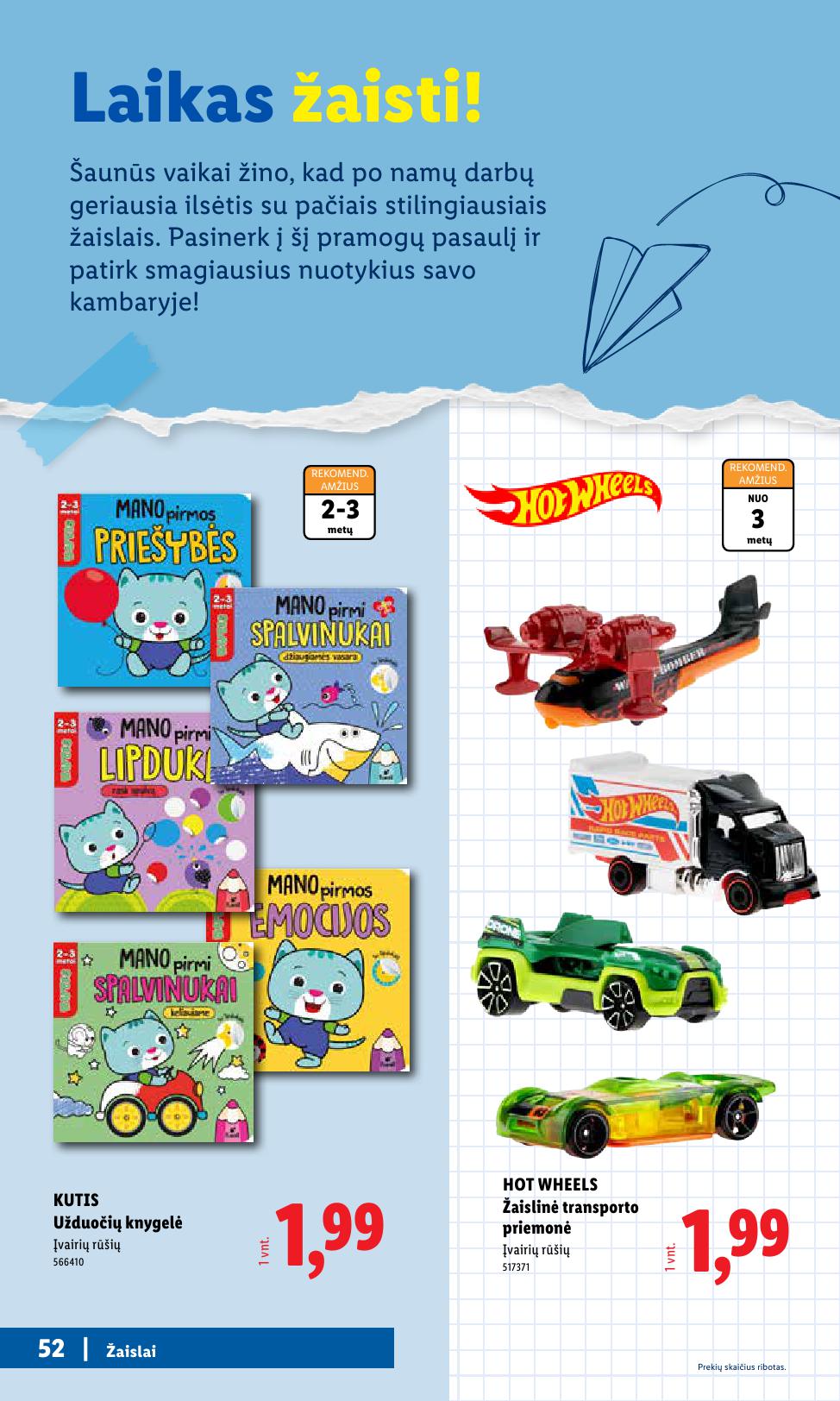 LIDL mokyklinių prekių katalogas "Atgal į mokyklą"