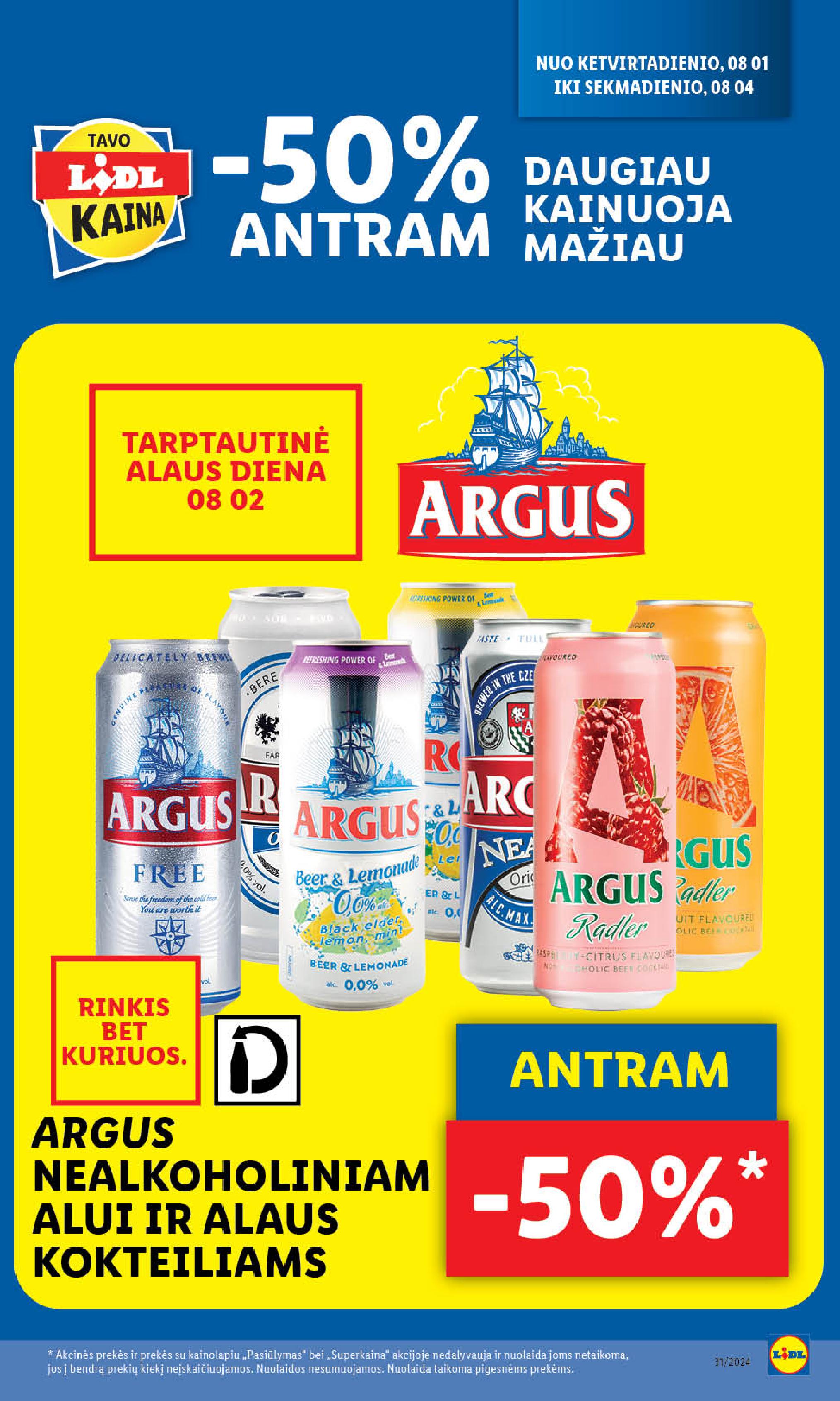 Naujausias LIDL kaininis katalogas 2024.07.29 - 2024.08.04