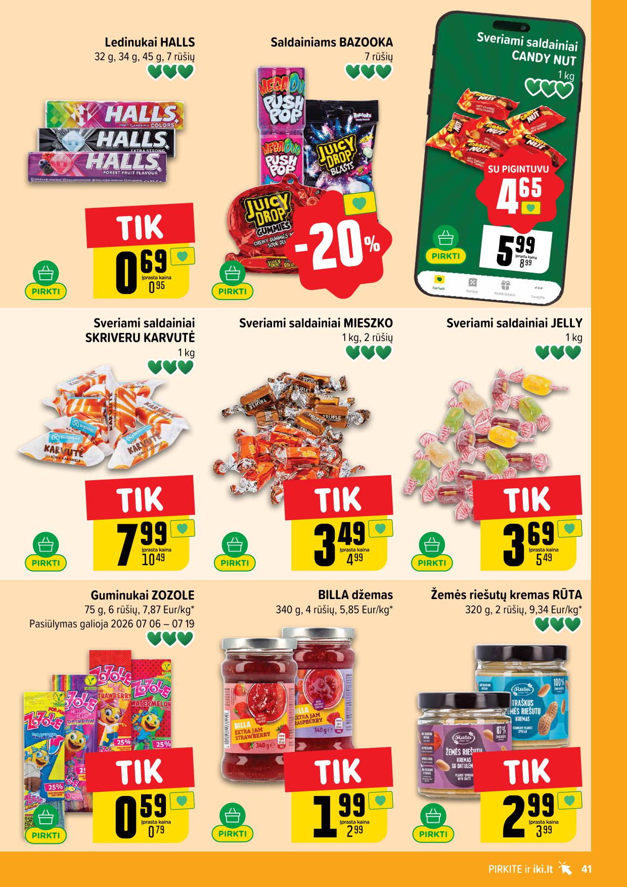 IKI SAVAITĖLĖ akcijų ir nuolaidų leidinys Nr.27 2026.06.29 - 2026.07.05