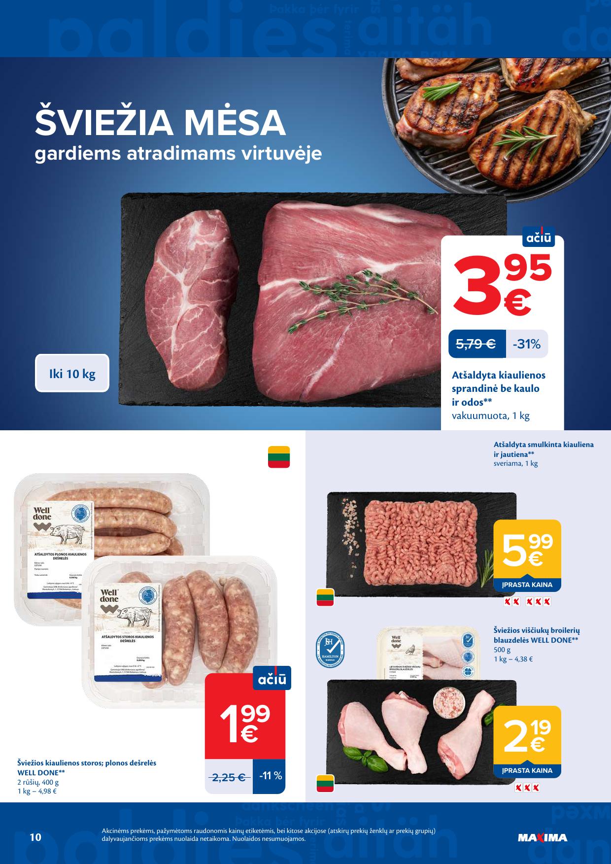 Naujausias MAXIMA kaininis katalogas 2026.04.28 - 2026.05.04