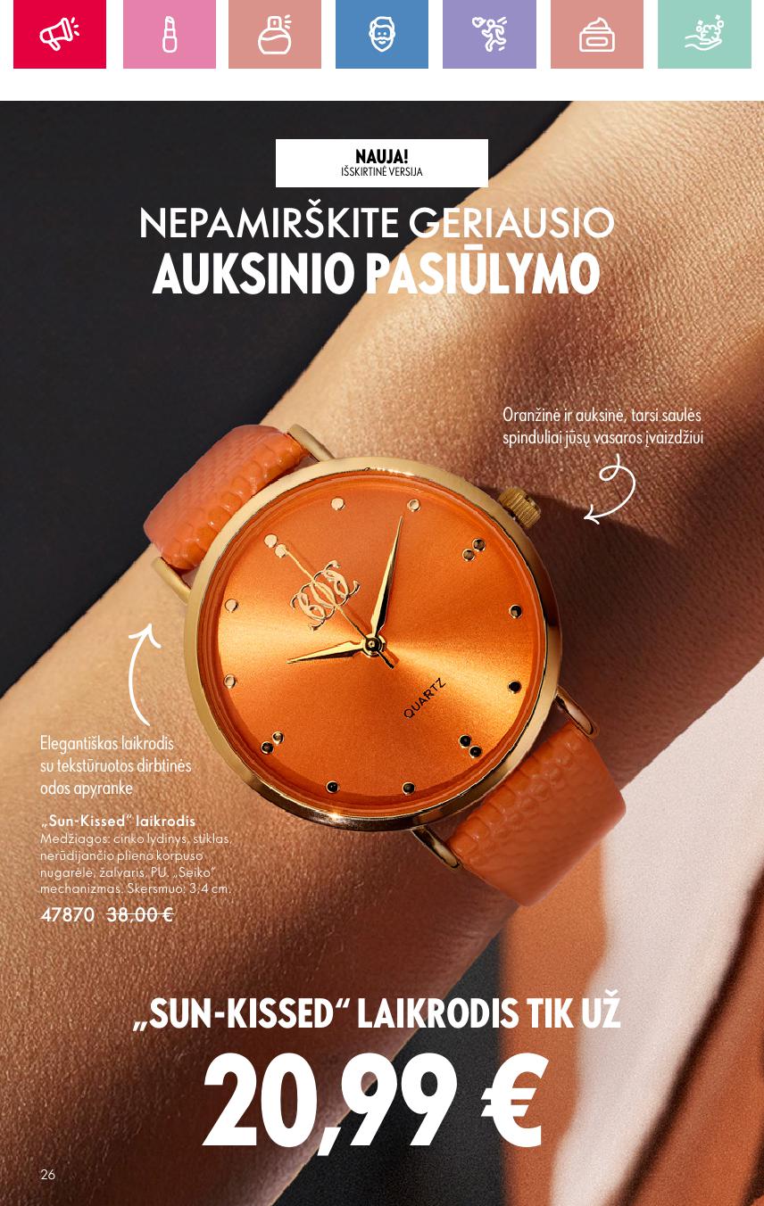 Naujas ORIFLAME katalogas galioja 2025.05.11 - 2025.05.31