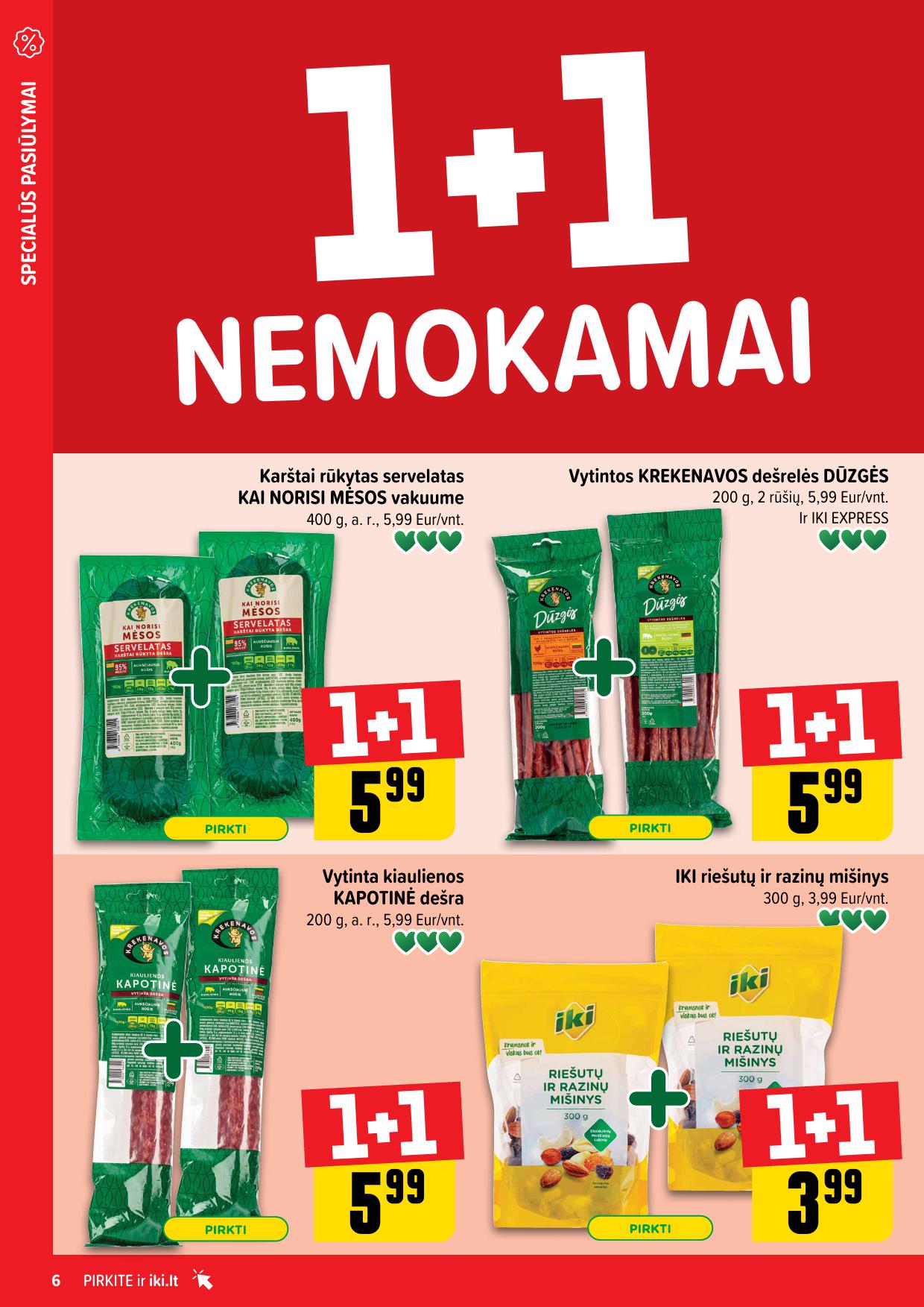 Naujausias IKI kaininis katalogas 2024.04.22 - 2024.04.28