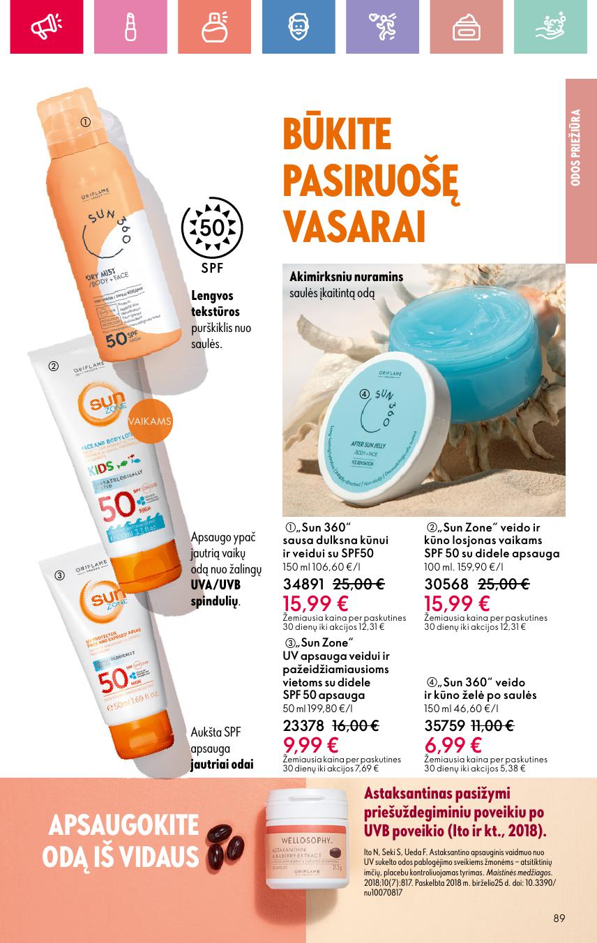 ORIFLAME katalogas galioja 2025.06.01 - 2025.06.21