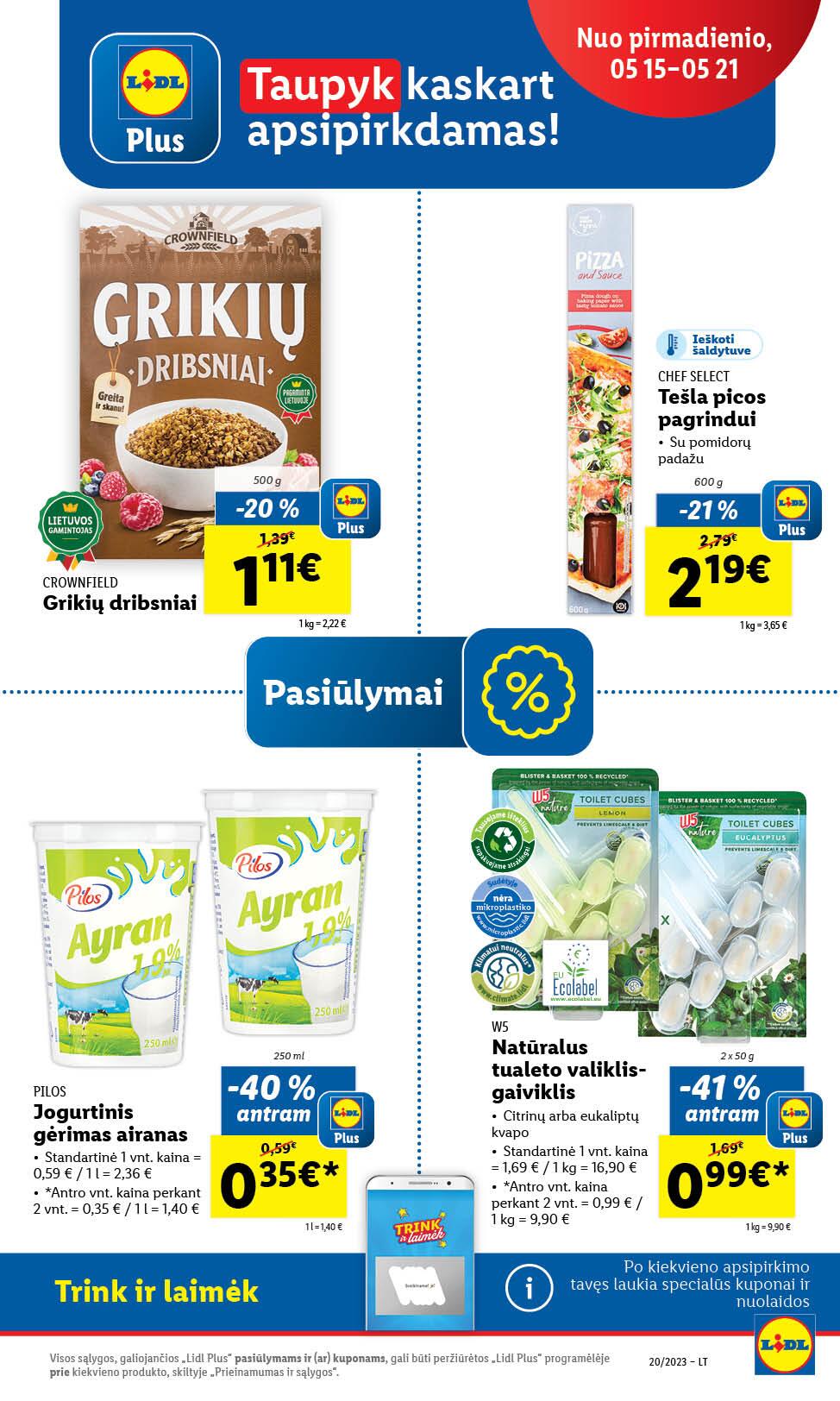 Naujausias LIDL kaininis katalogas 2023.05.15 - 2023.05.21