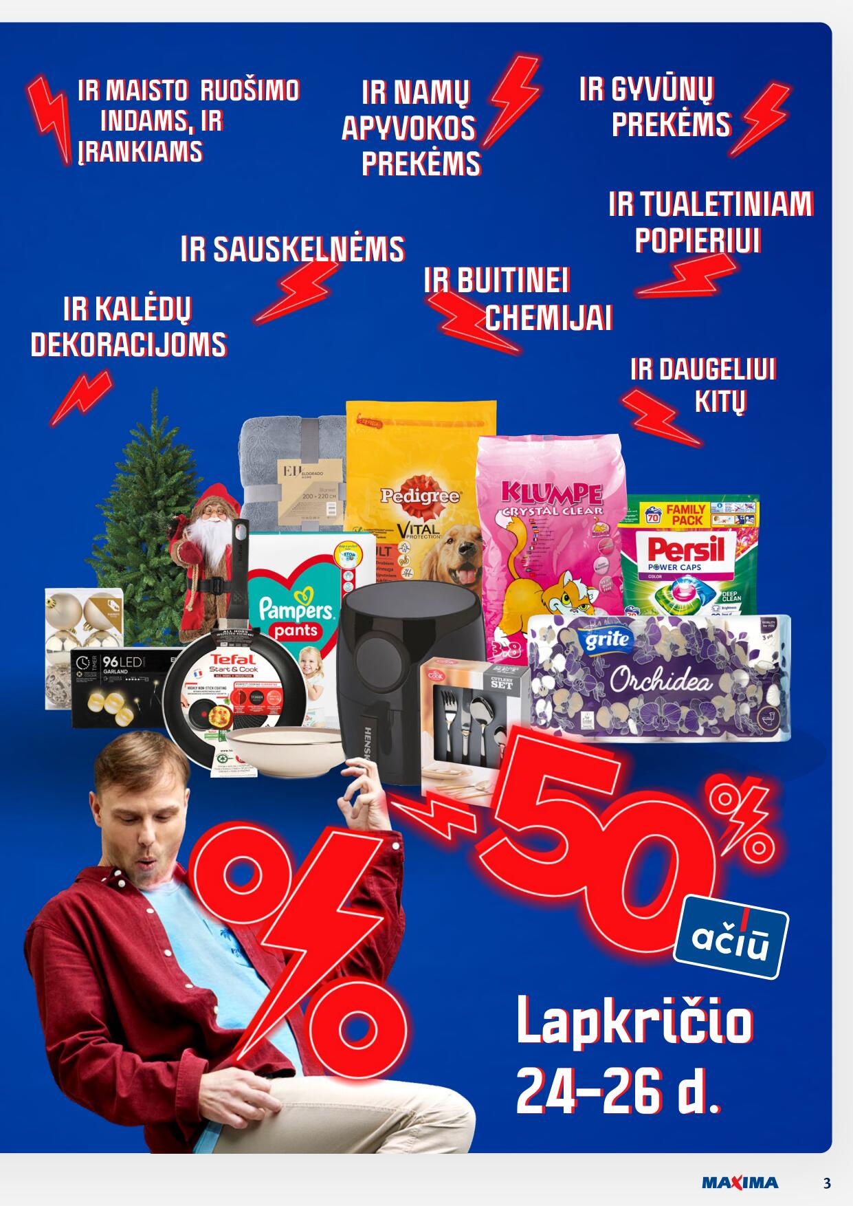 Naujausias MAXIMA kaininis katalogas 2023.11.21 - 2023.11.27