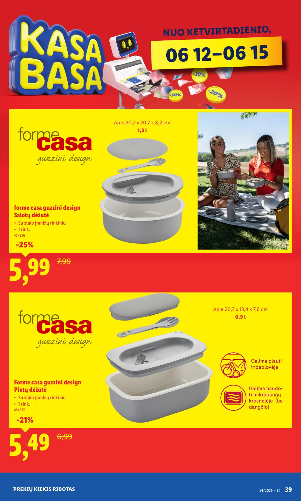 LIDL ne maisto prekių leidinys 2025.06.09 - 2025.06.15