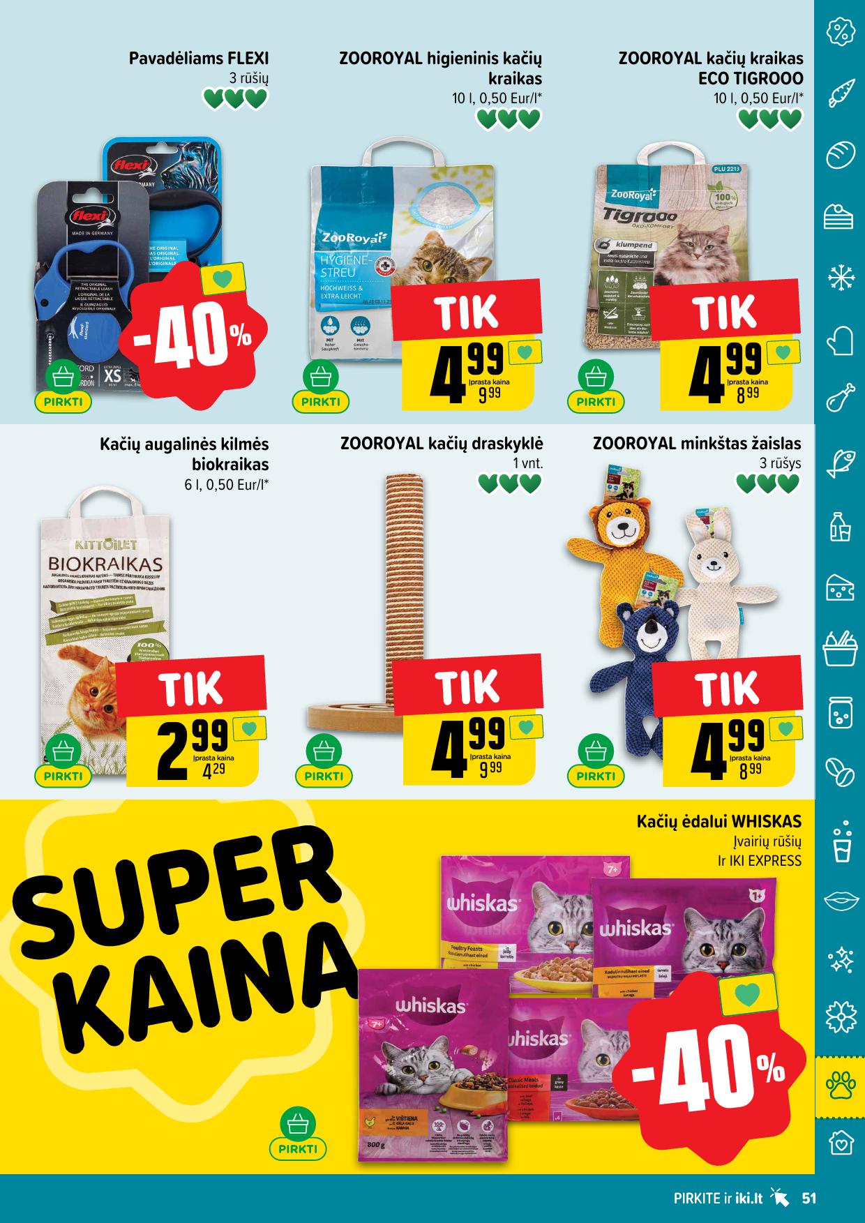 Naujausias IKI kaininis katalogas 2026.01.05 - 2026.01.11