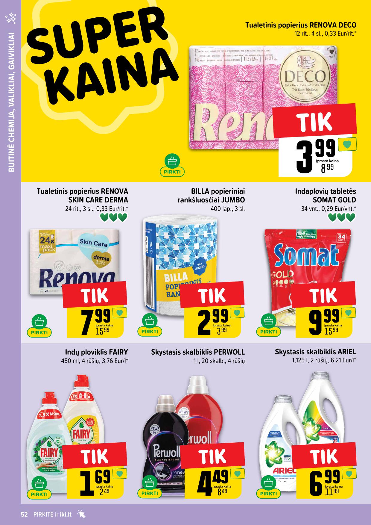 Naujausias IKI kaininis katalogas 2025.08.04 - 2025.08.10