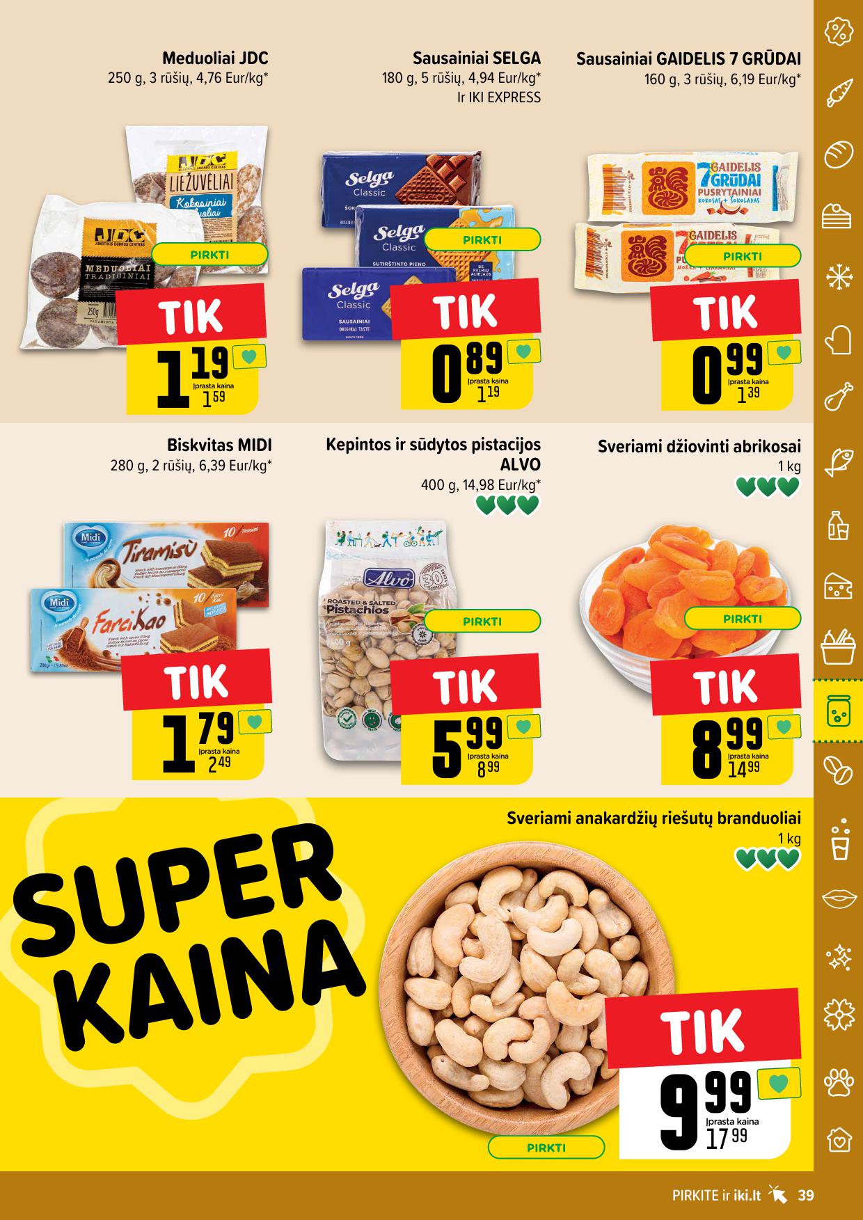 Naujausias IKI kaininis katalogas 2025.05.12 - 2025.05.18