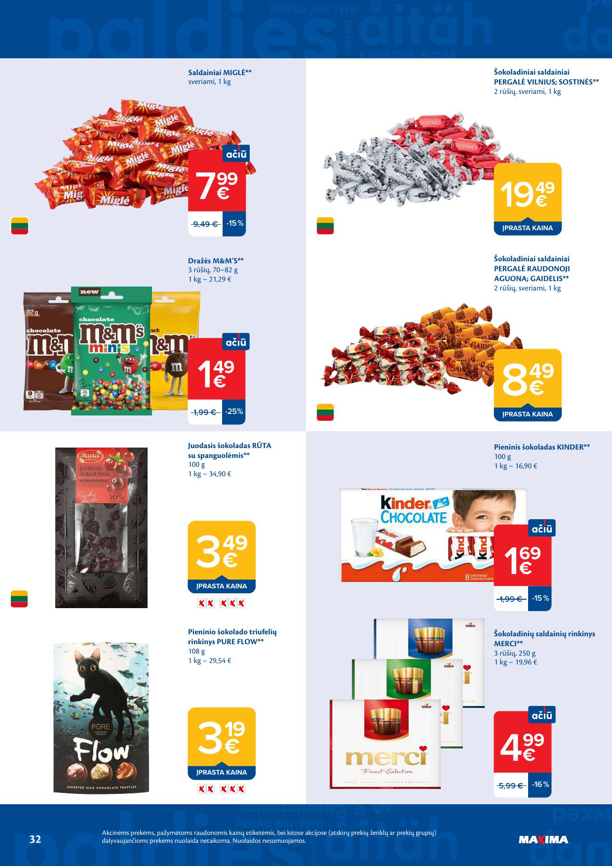 Naujausias MAXIMA kaininis katalogas 2026.04.28 - 2026.05.04