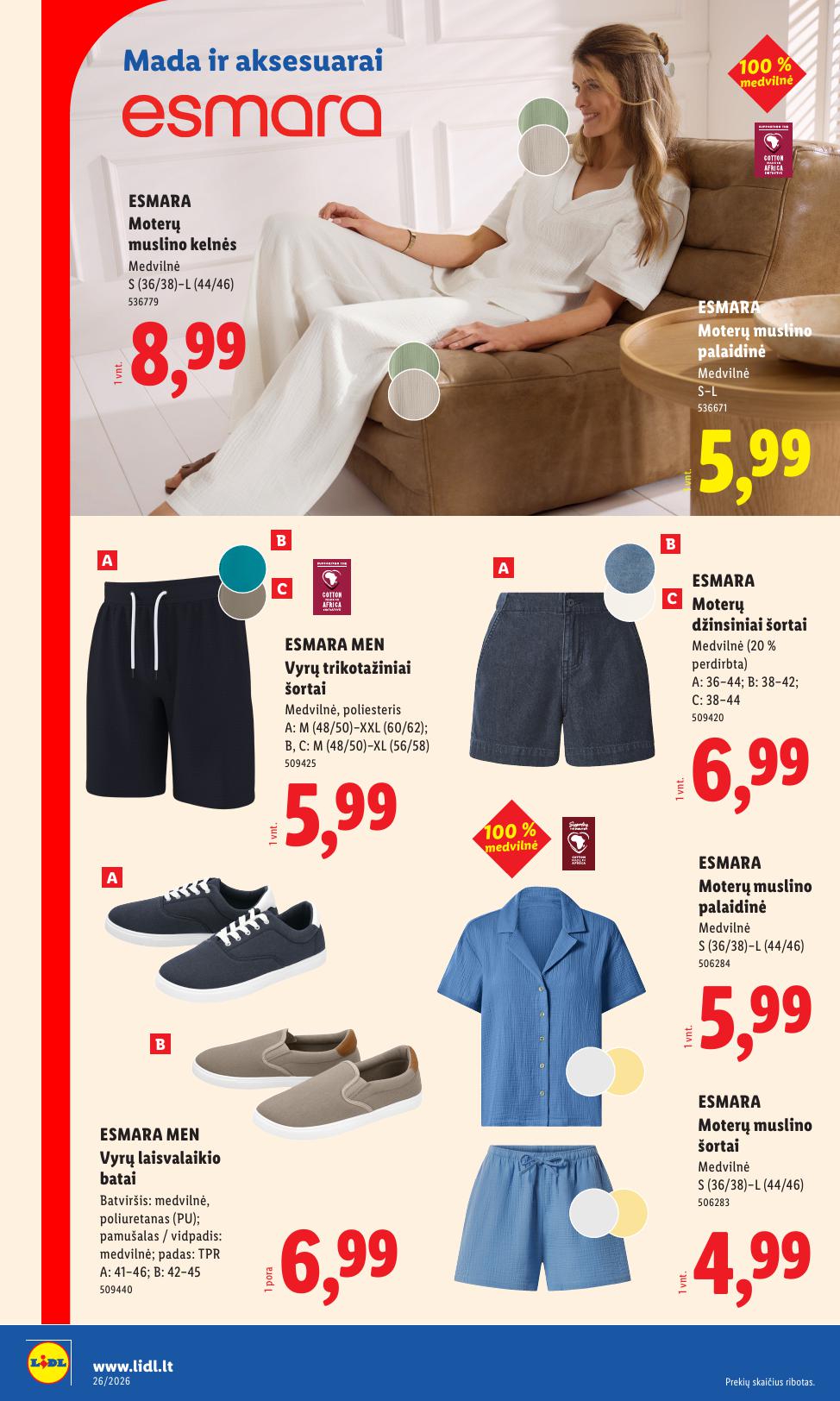 LIDL ne maisto prekių leidinys 2026.06.22 - 2026.06.28