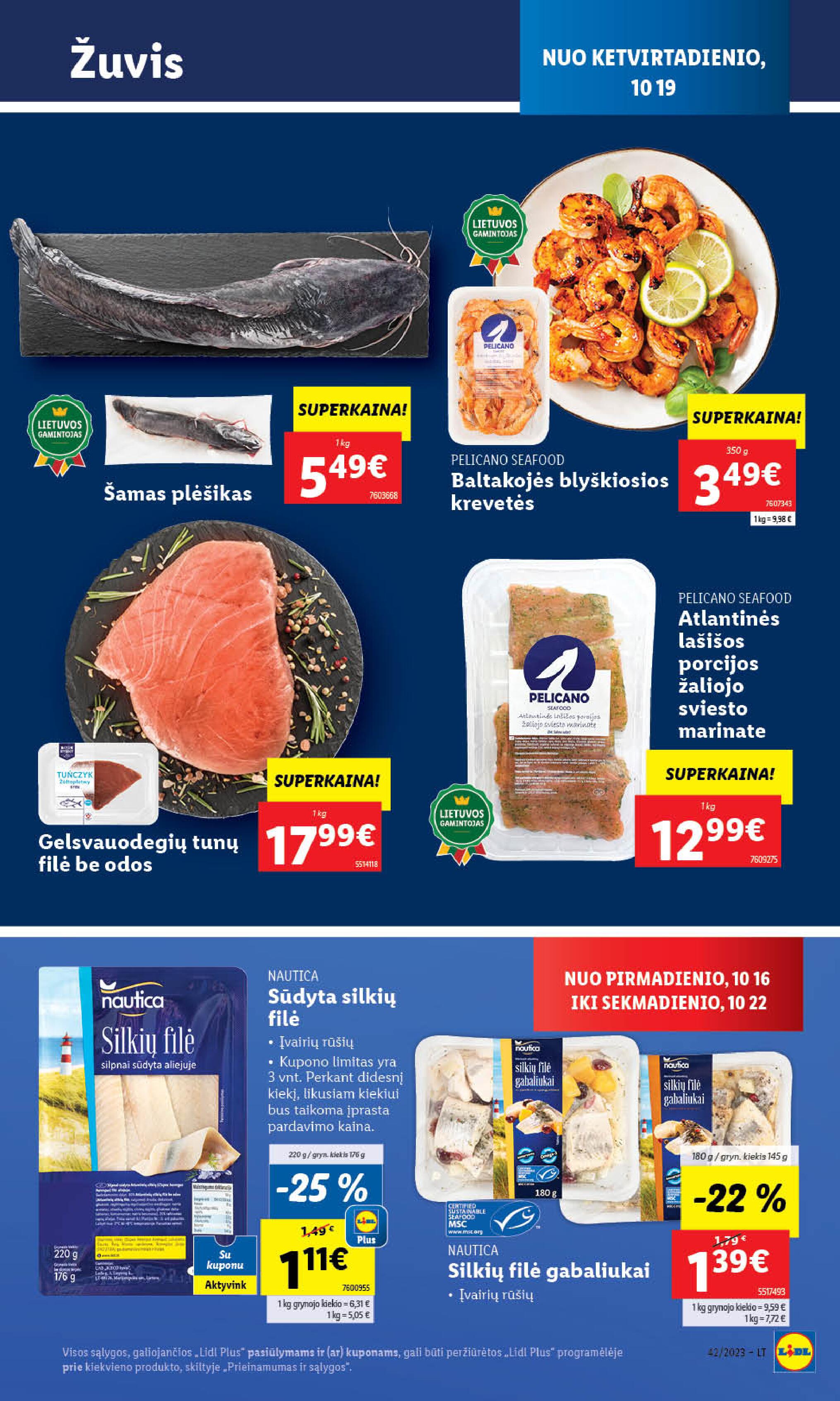 Naujausias LIDL kaininis katalogas 2023.10.16 - 2023.10.22