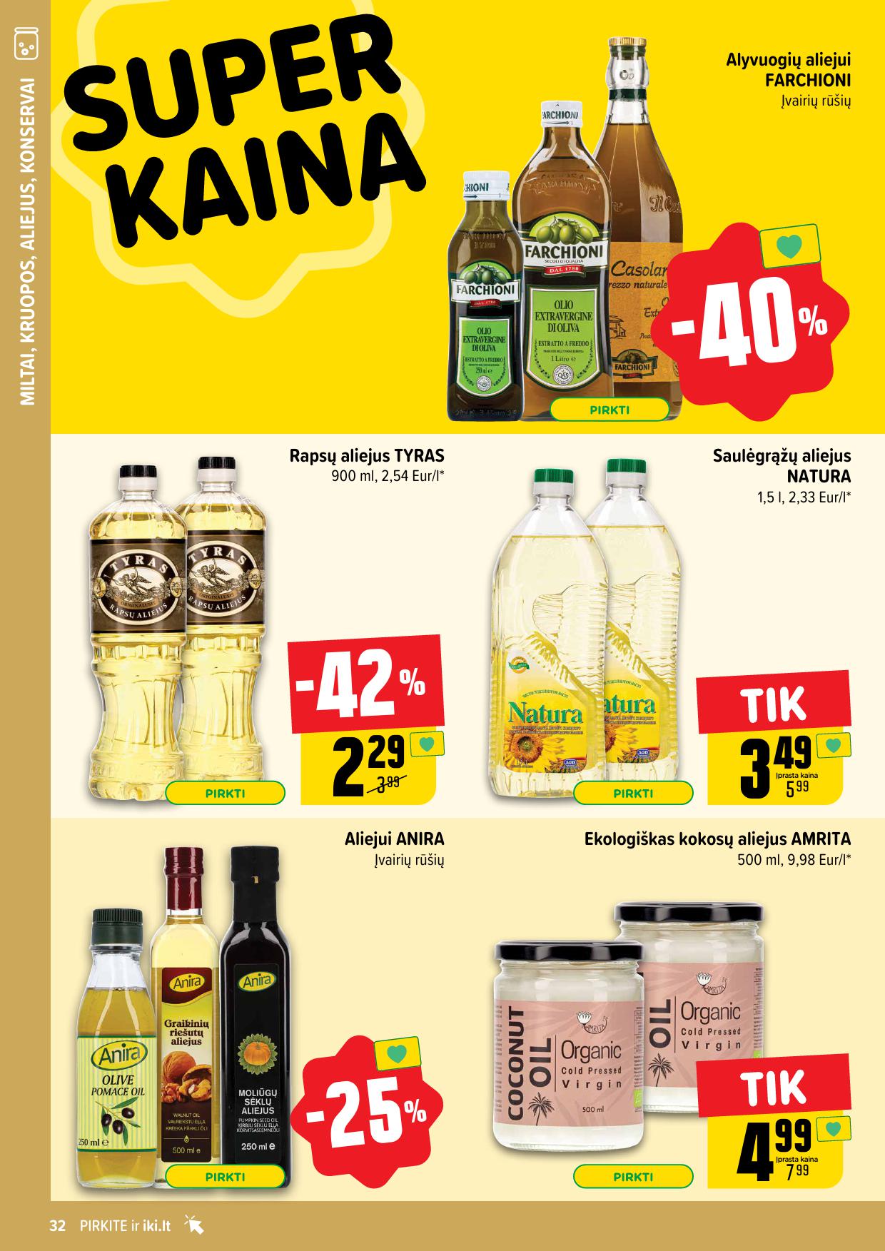 Naujausias IKI kaininis katalogas 2025.02.10 - 2025.02.16