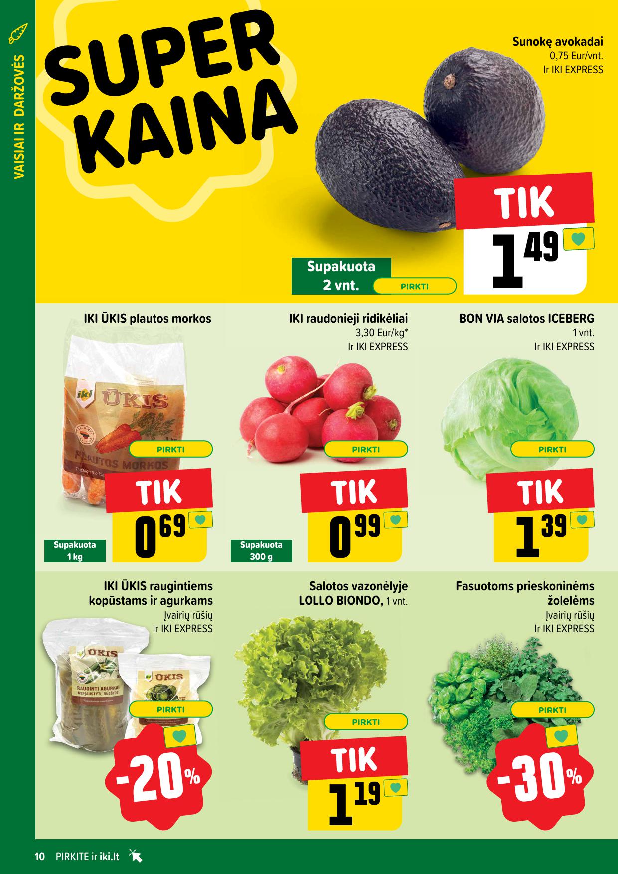 Naujausias IKI kaininis katalogas 2025.01.13 - 2025.01.19