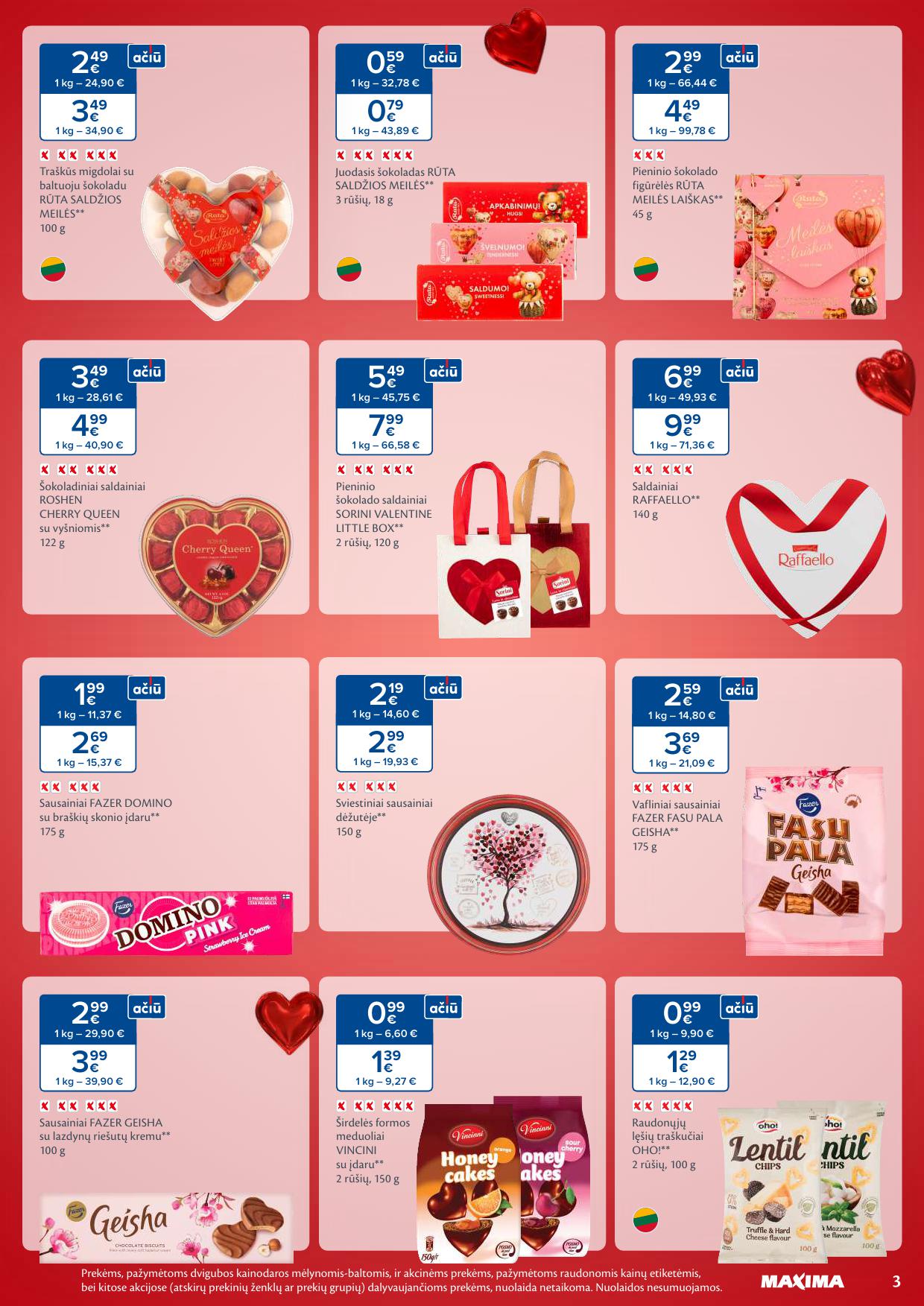 Naujausias MAXIMA kaininis katalogas 2026.01.27 - 2026.02.02
