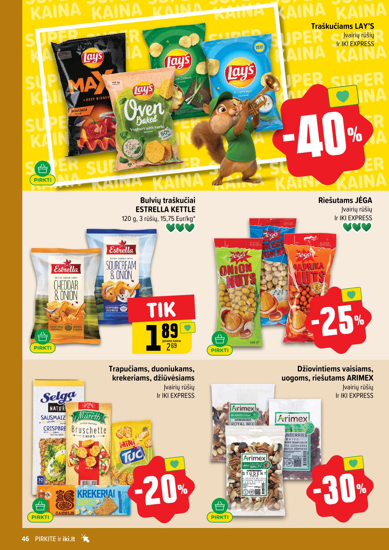 Naujausias IKI kaininis katalogas 2026.04.13 - 2026.04.19